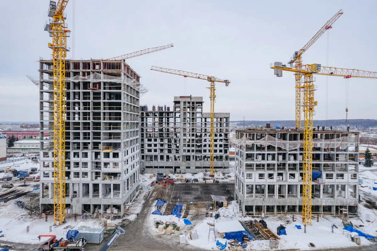 ЖК Сиберово ход строительства