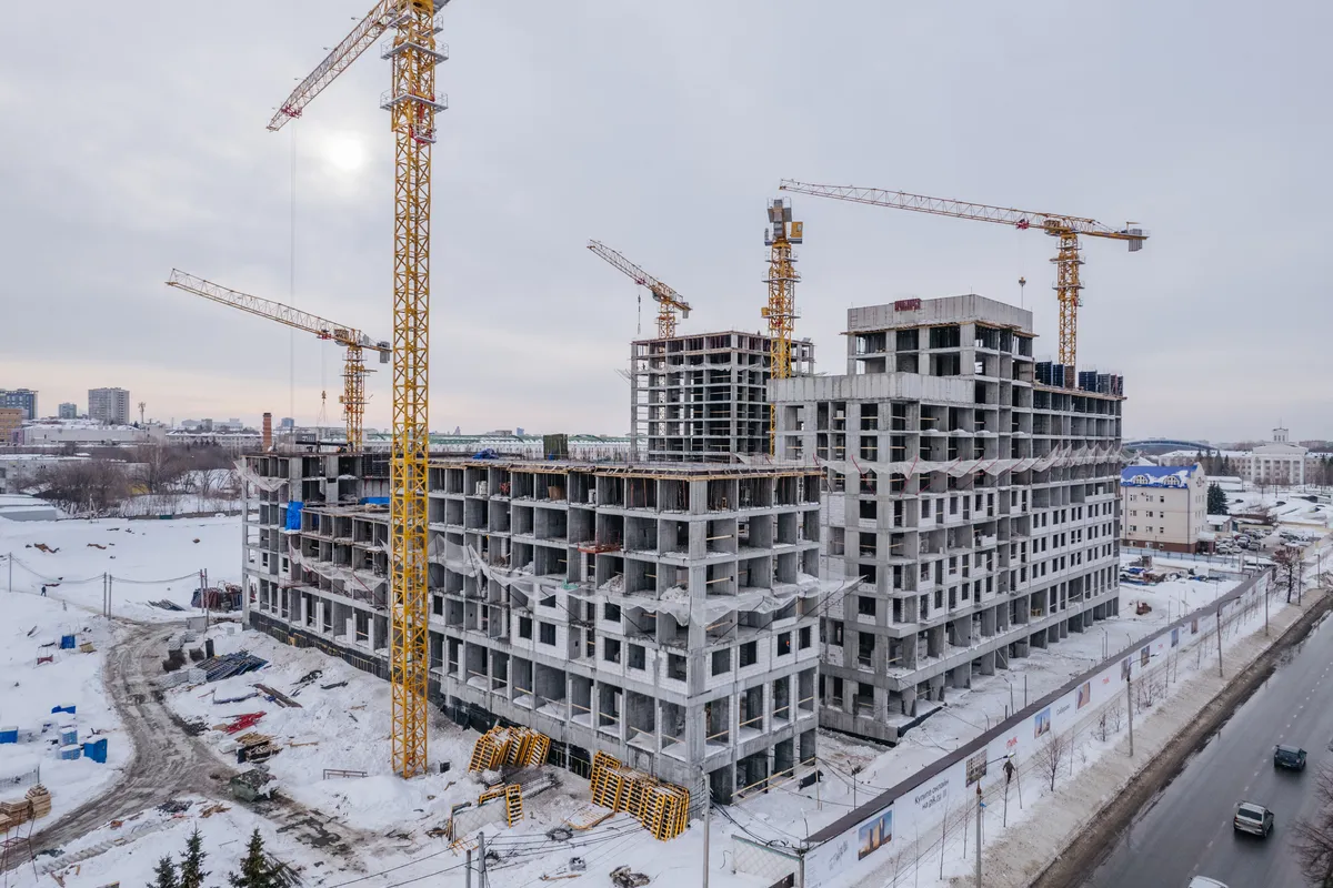 ЖК Сиберово ход строительства