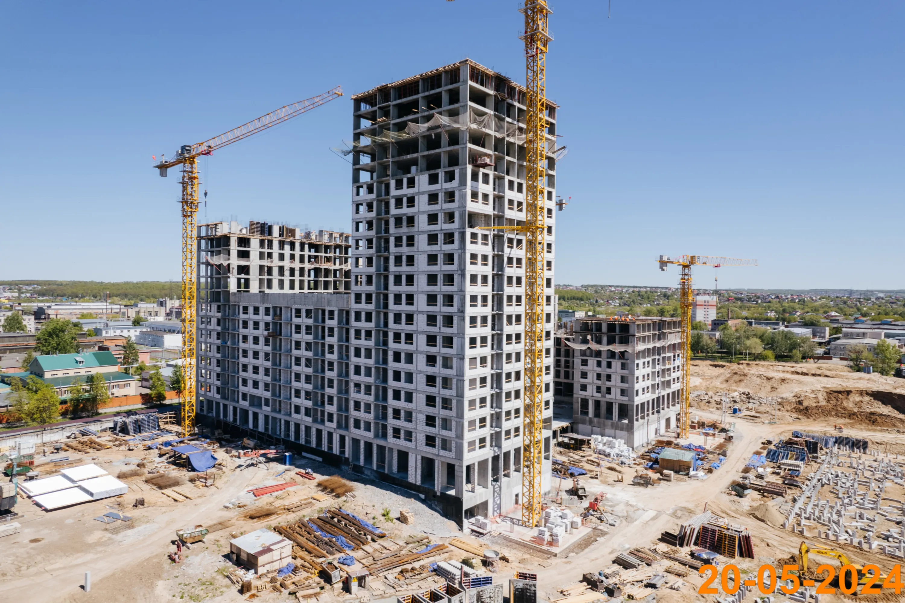 ЖК Сиберово ход строительства