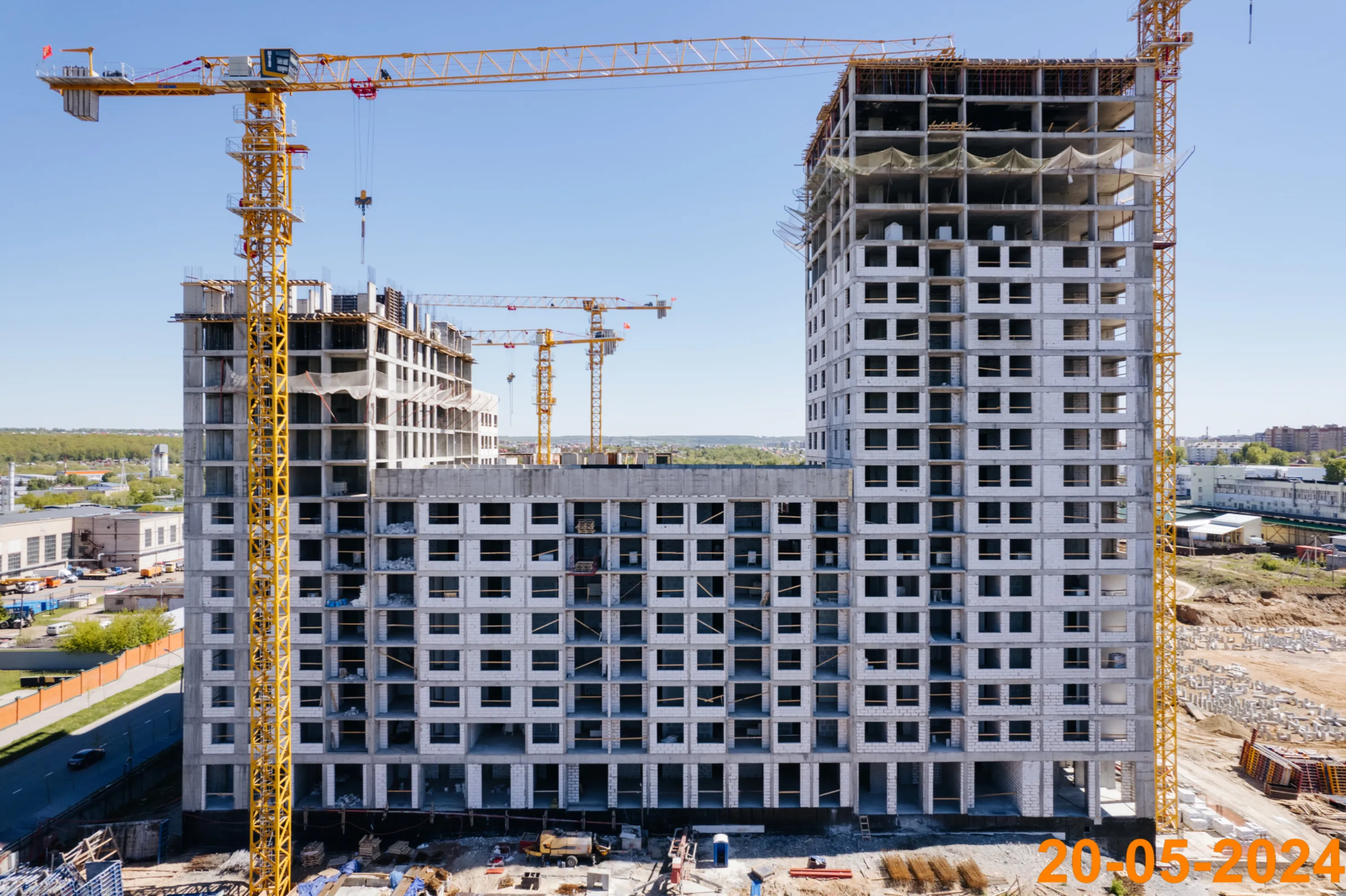 ЖК Сиберово ход строительства