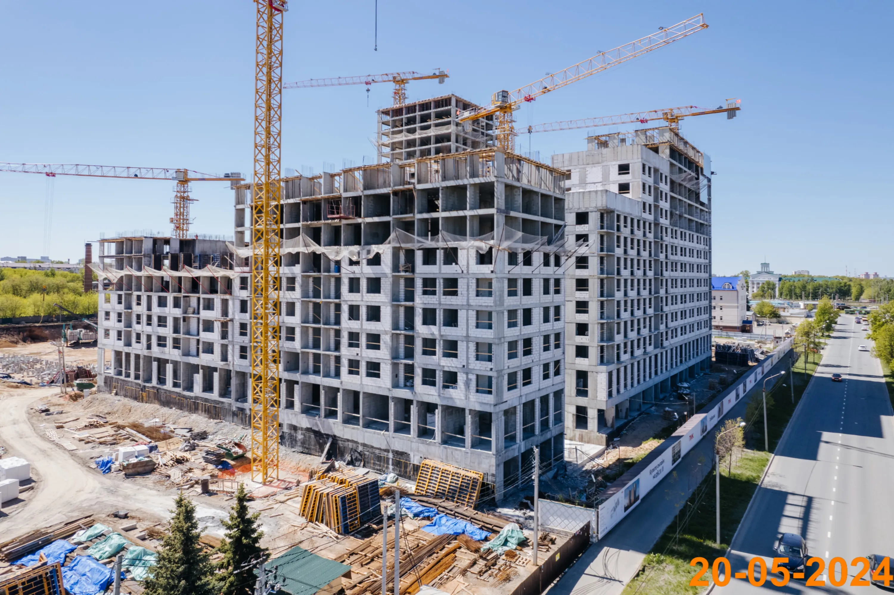 ЖК Сиберово ход строительства