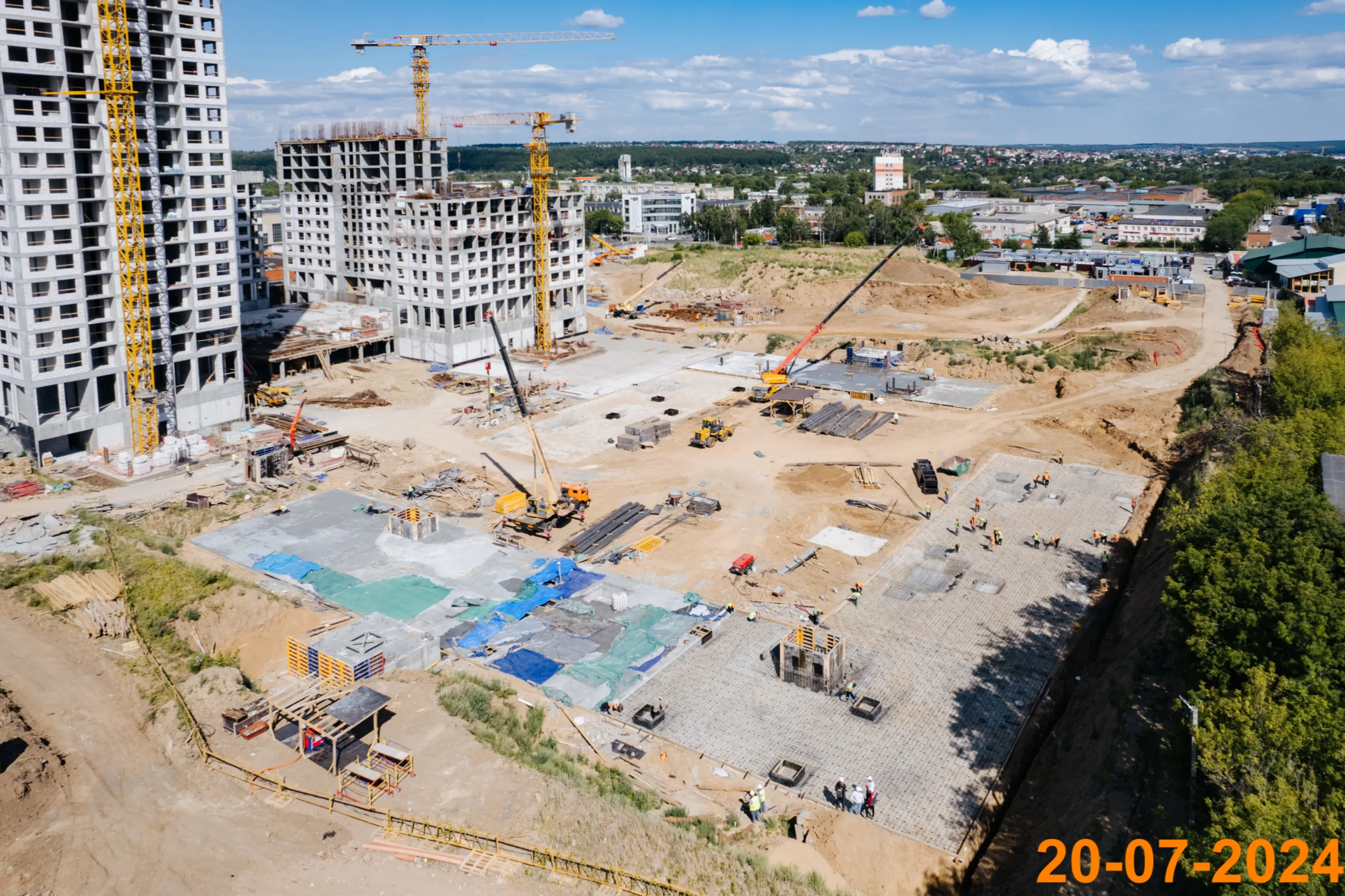 ЖК Сиберово ход строительства