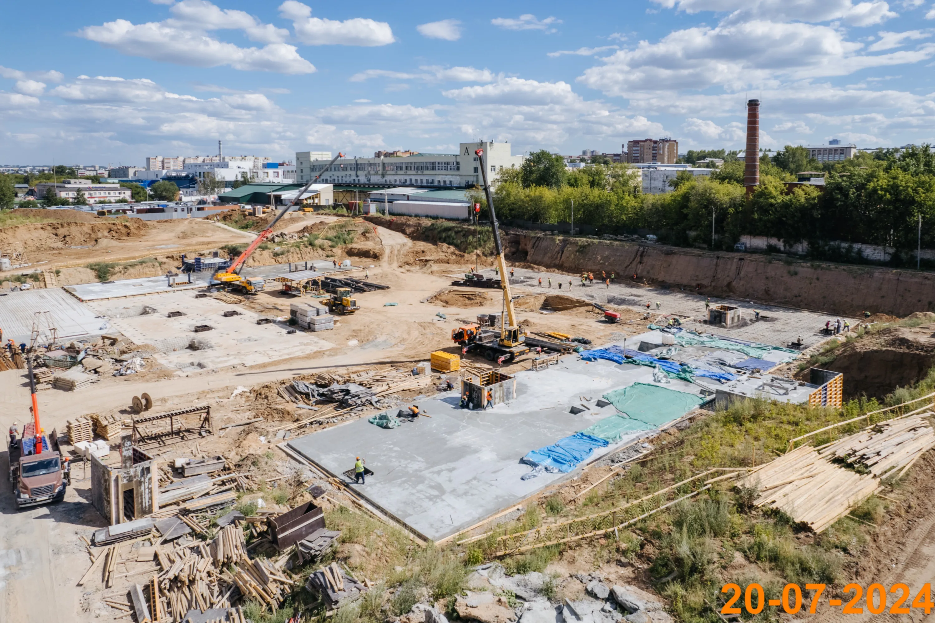 ЖК Сиберово ход строительства