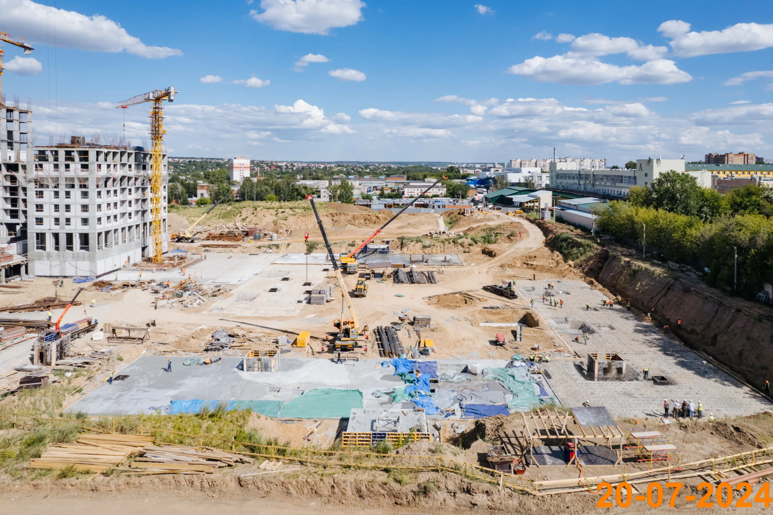 ЖК Сиберово ход строительства