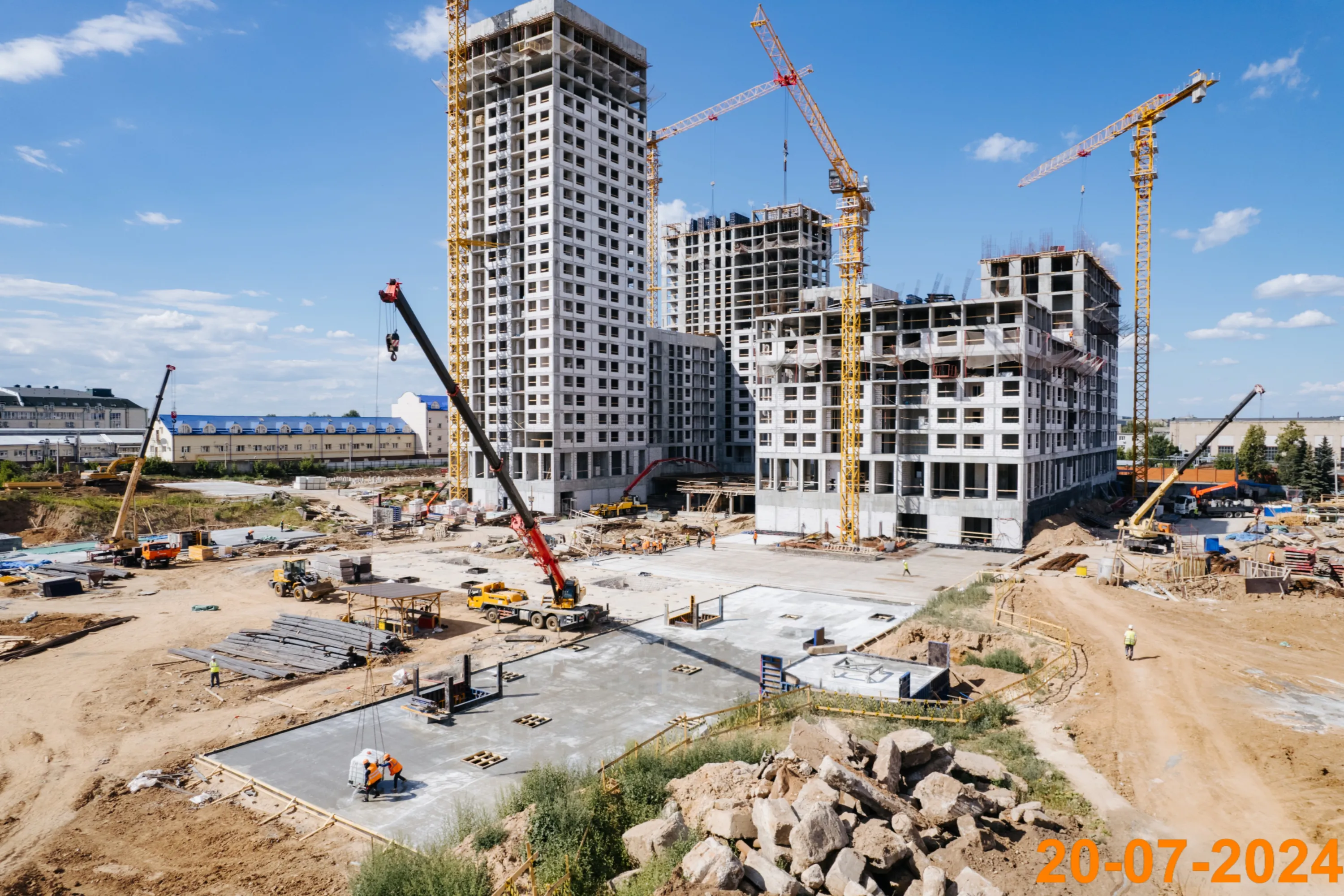 ЖК Сиберово ход строительства