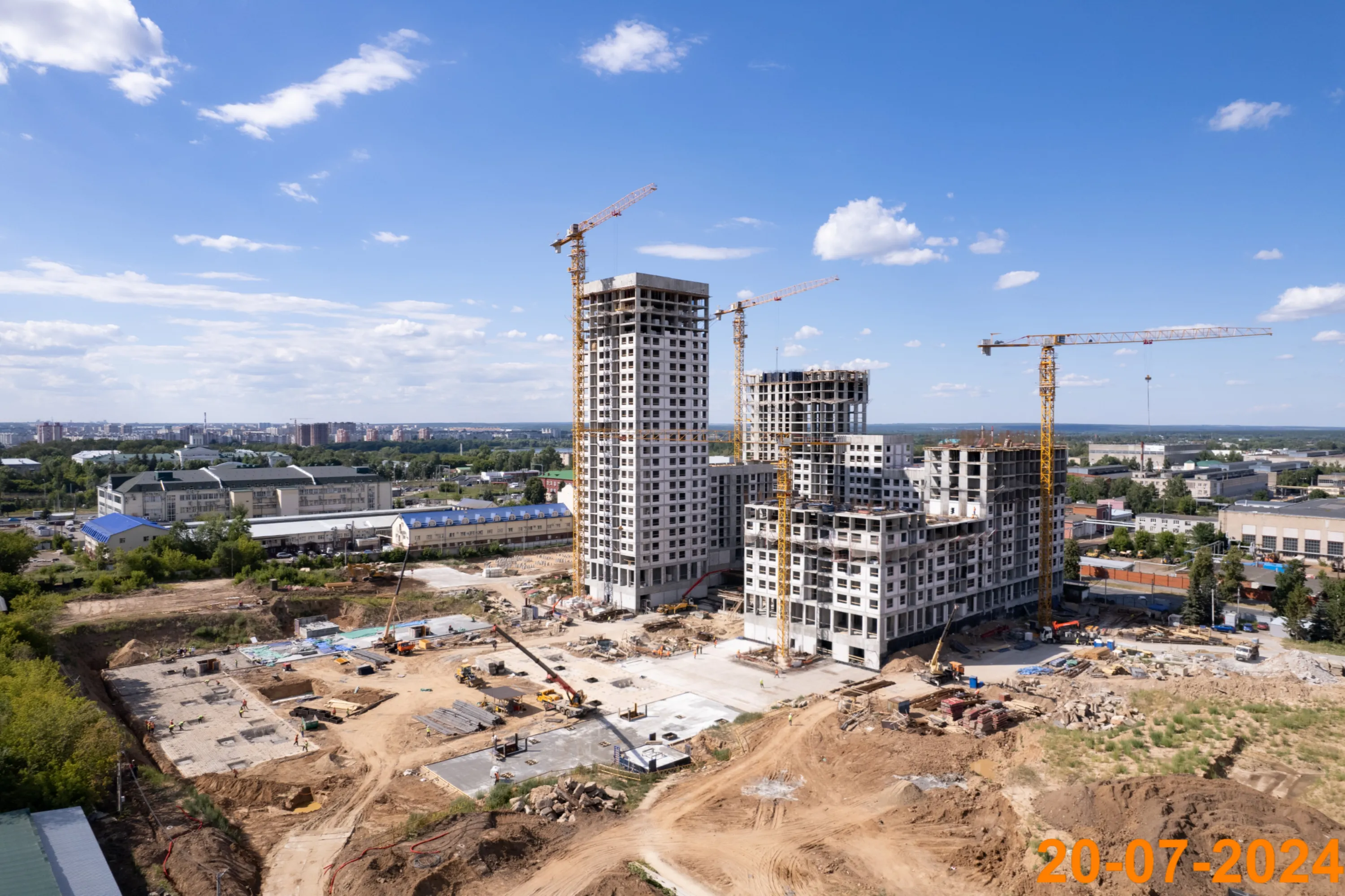 ЖК Сиберово ход строительства