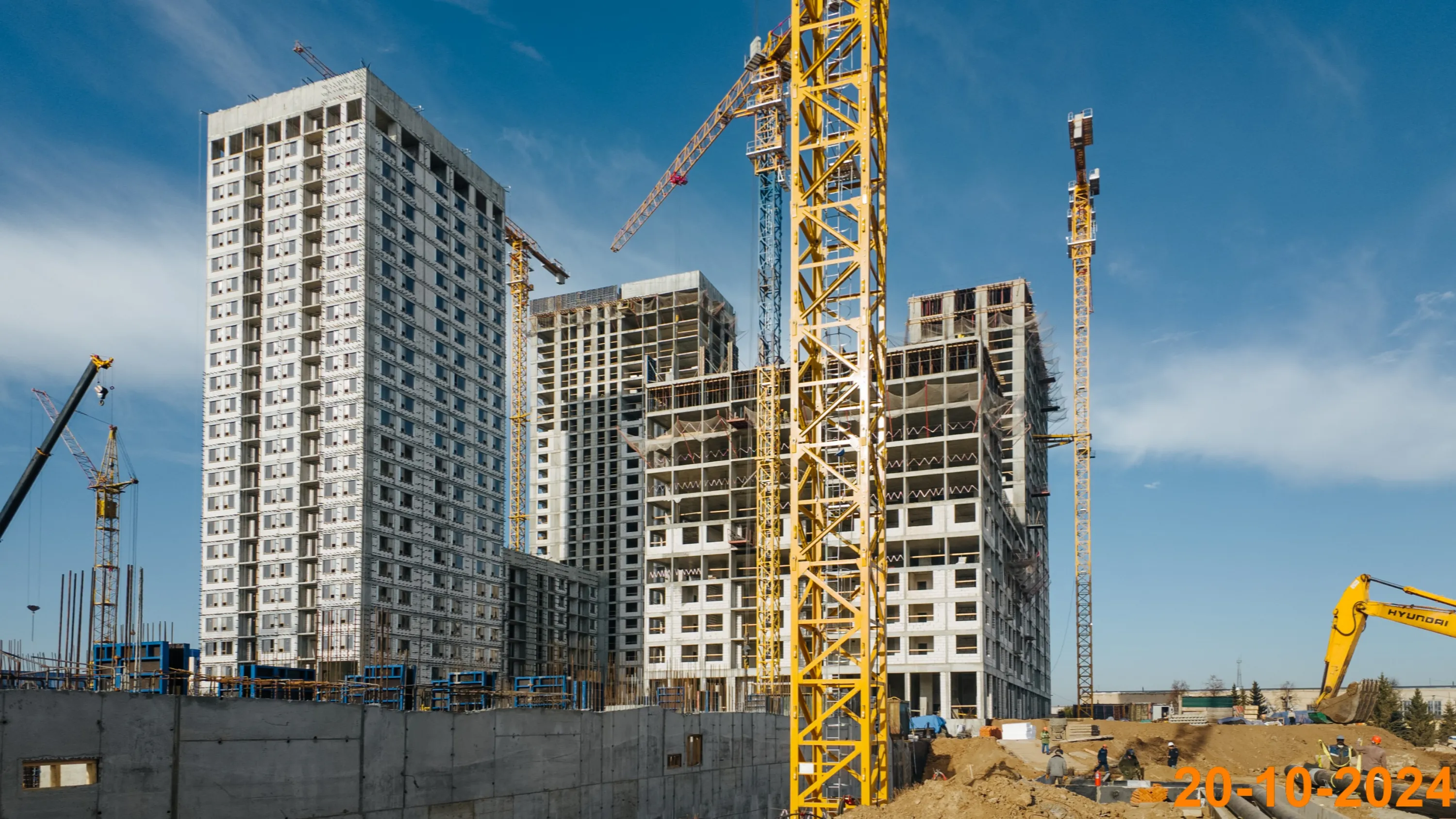 ЖК Сиберово ход строительства