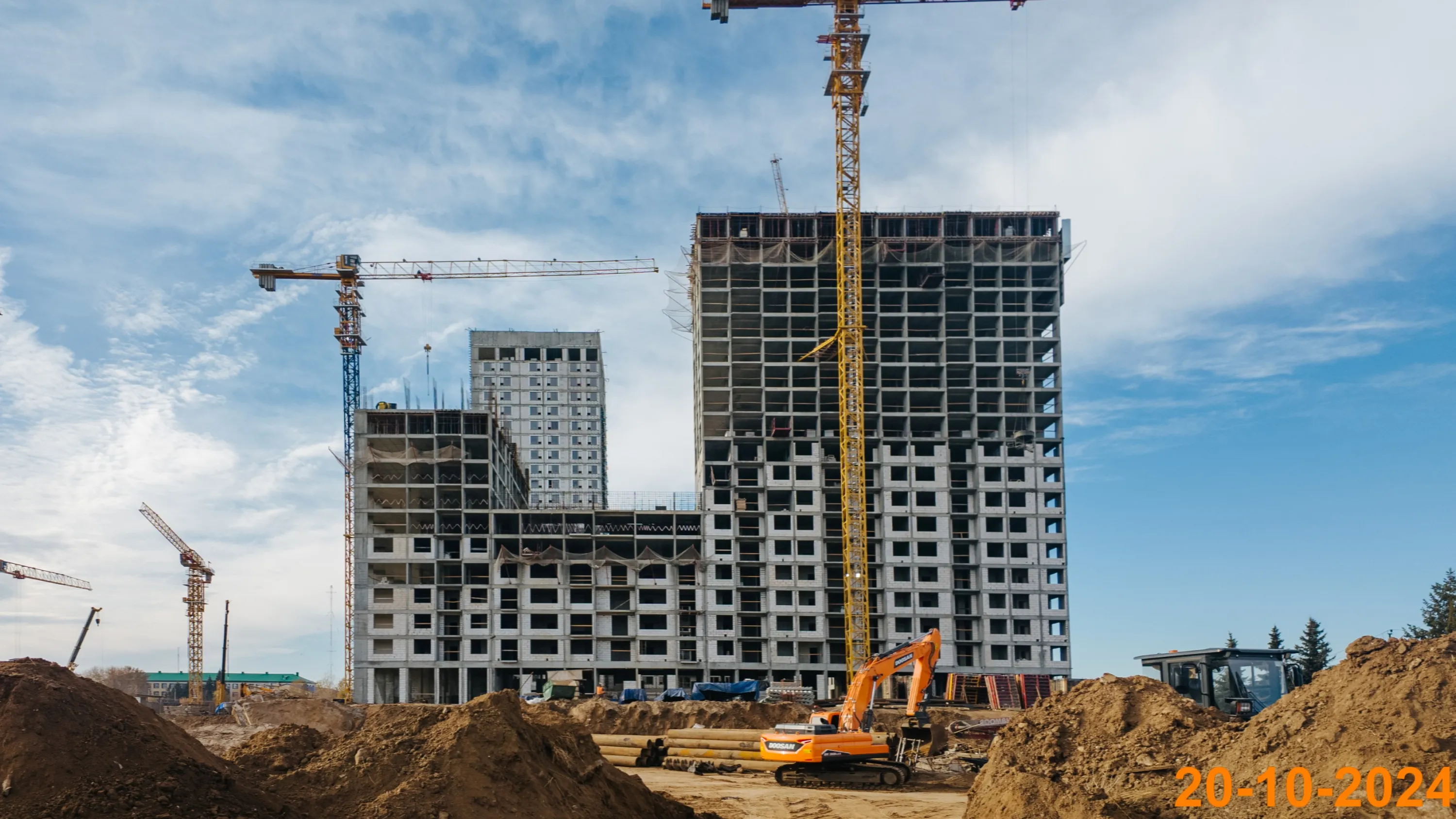 ЖК Сиберово ход строительства
