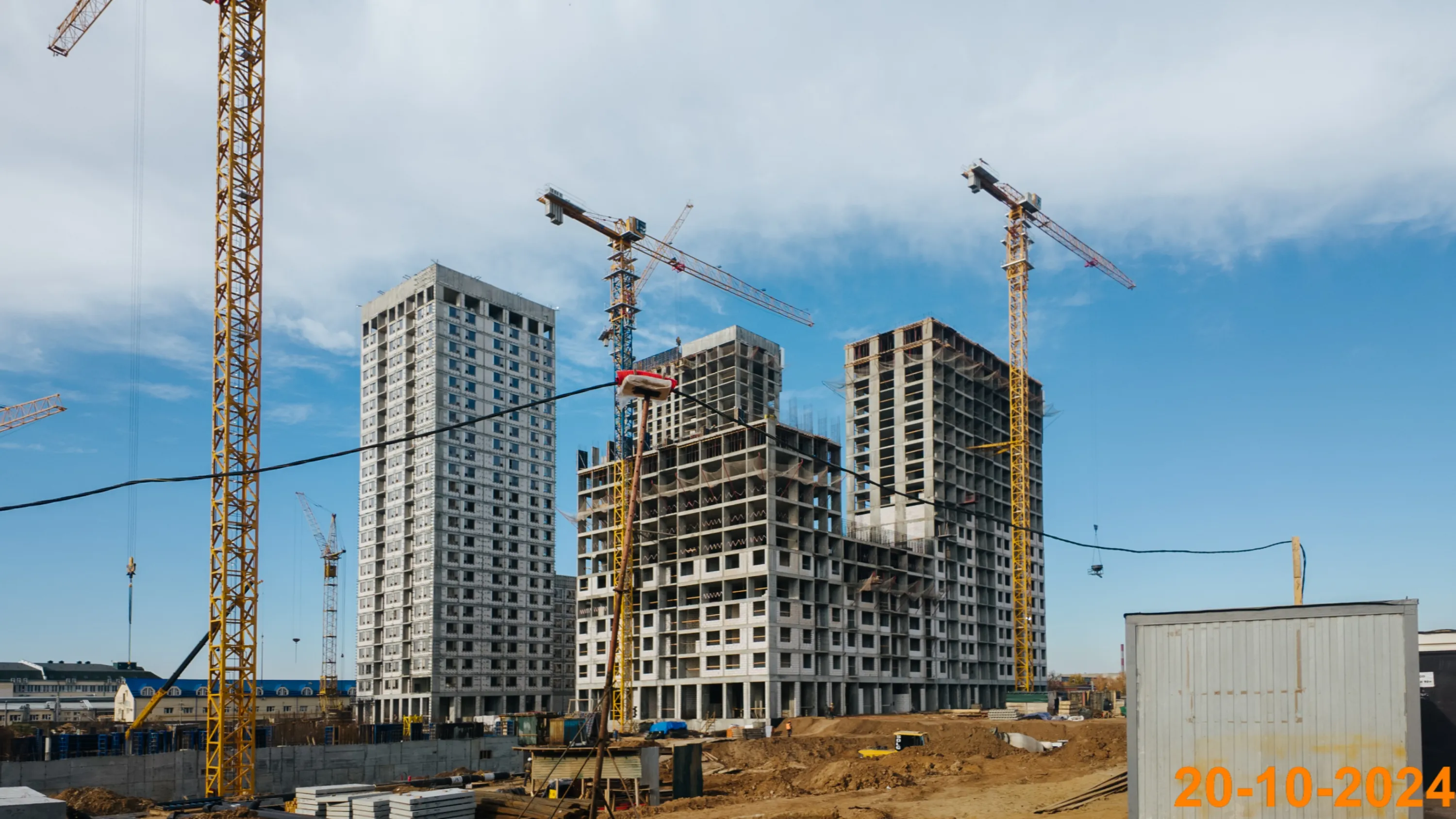 ЖК Сиберово ход строительства