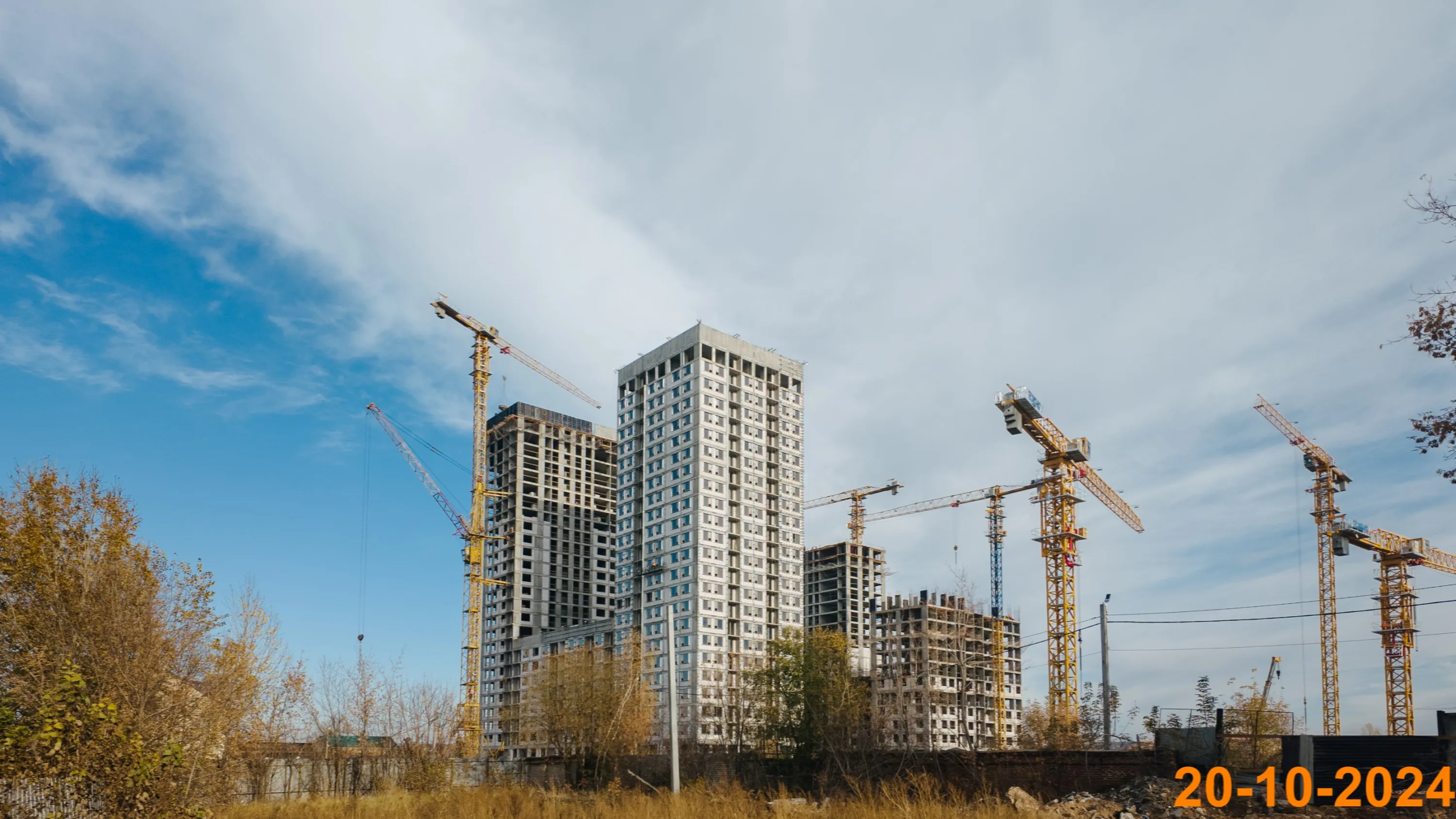 ЖК Сиберово ход строительства