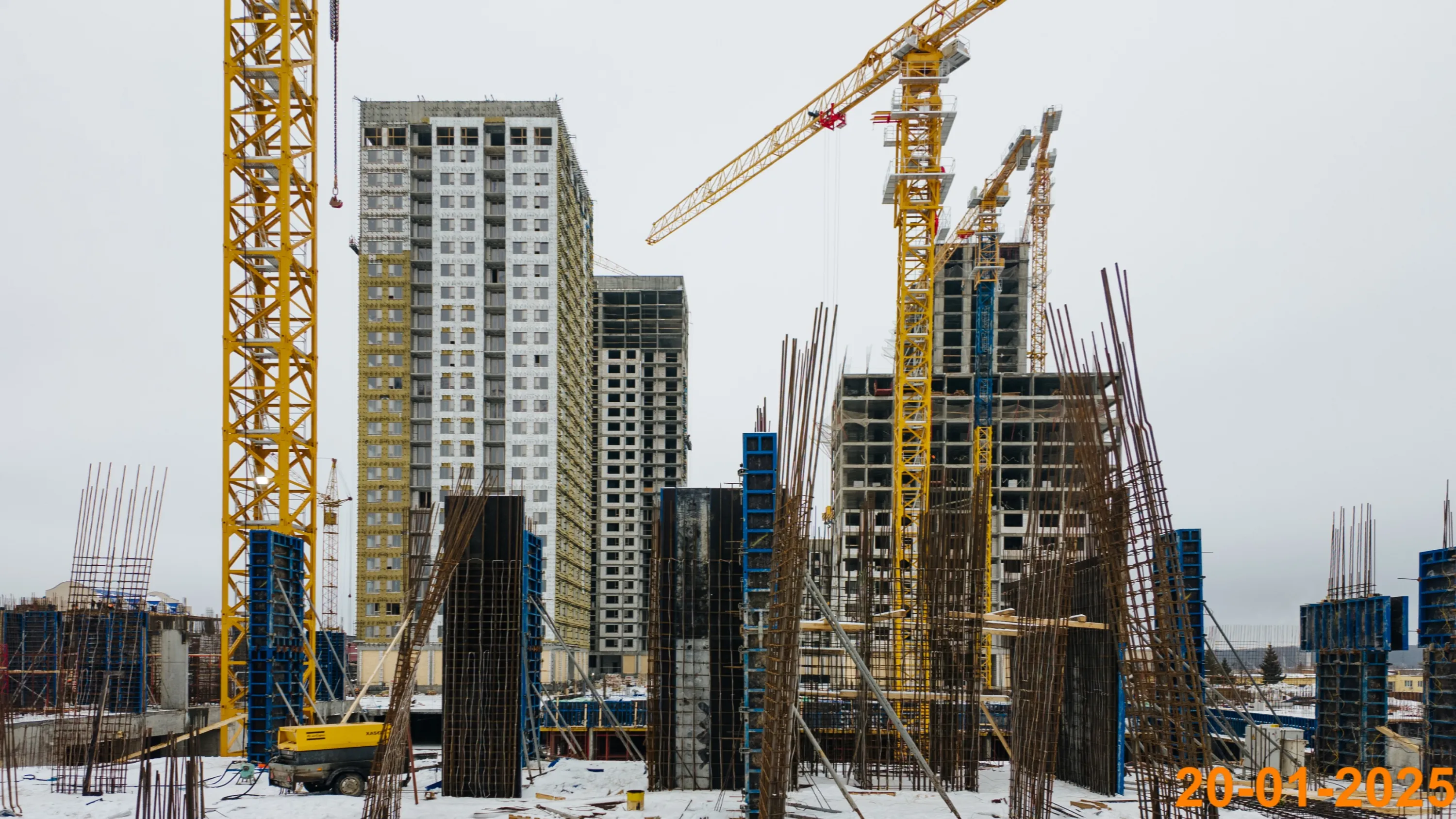 ЖК Сиберово ход строительства