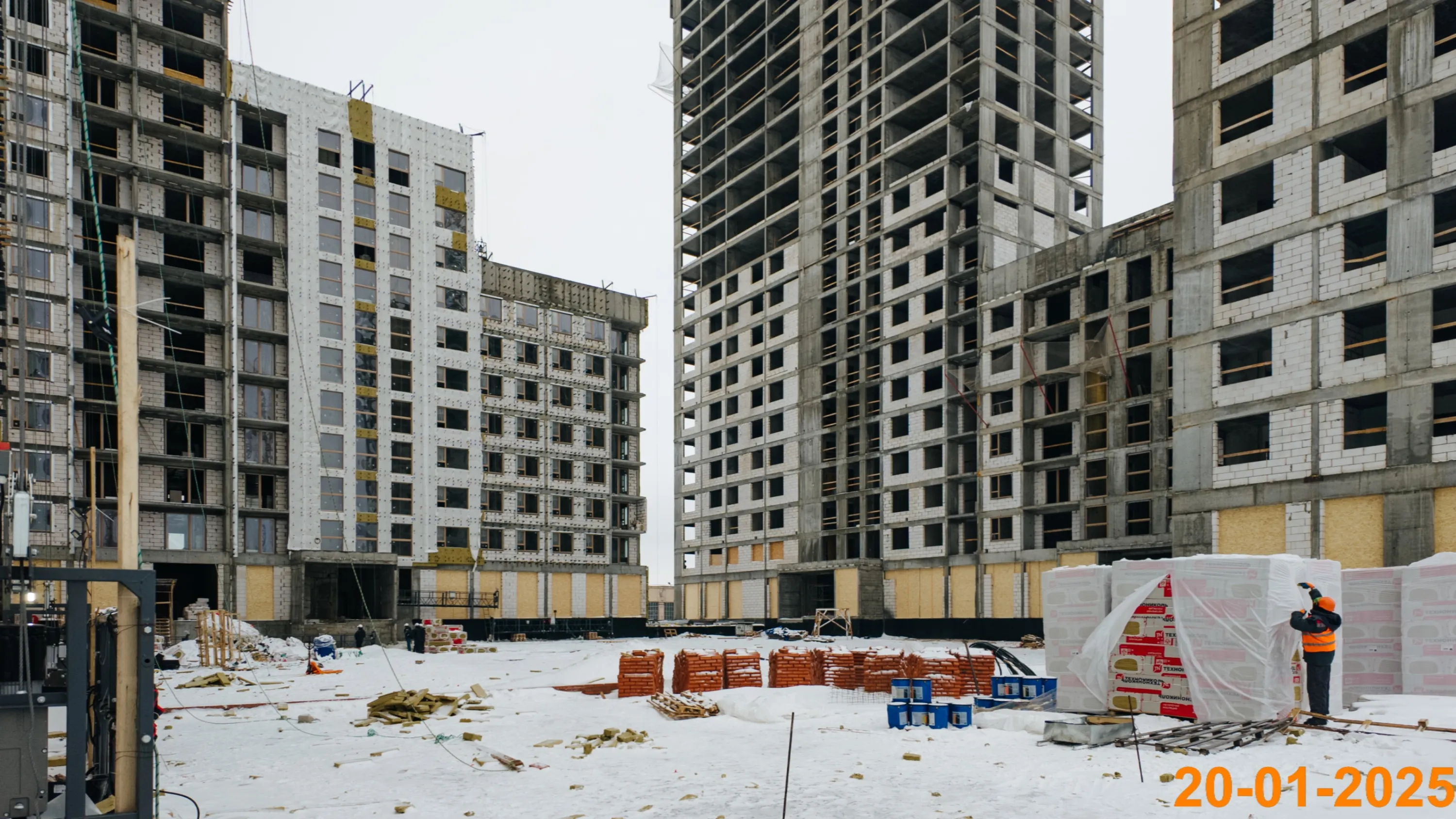 ЖК Сиберово ход строительства