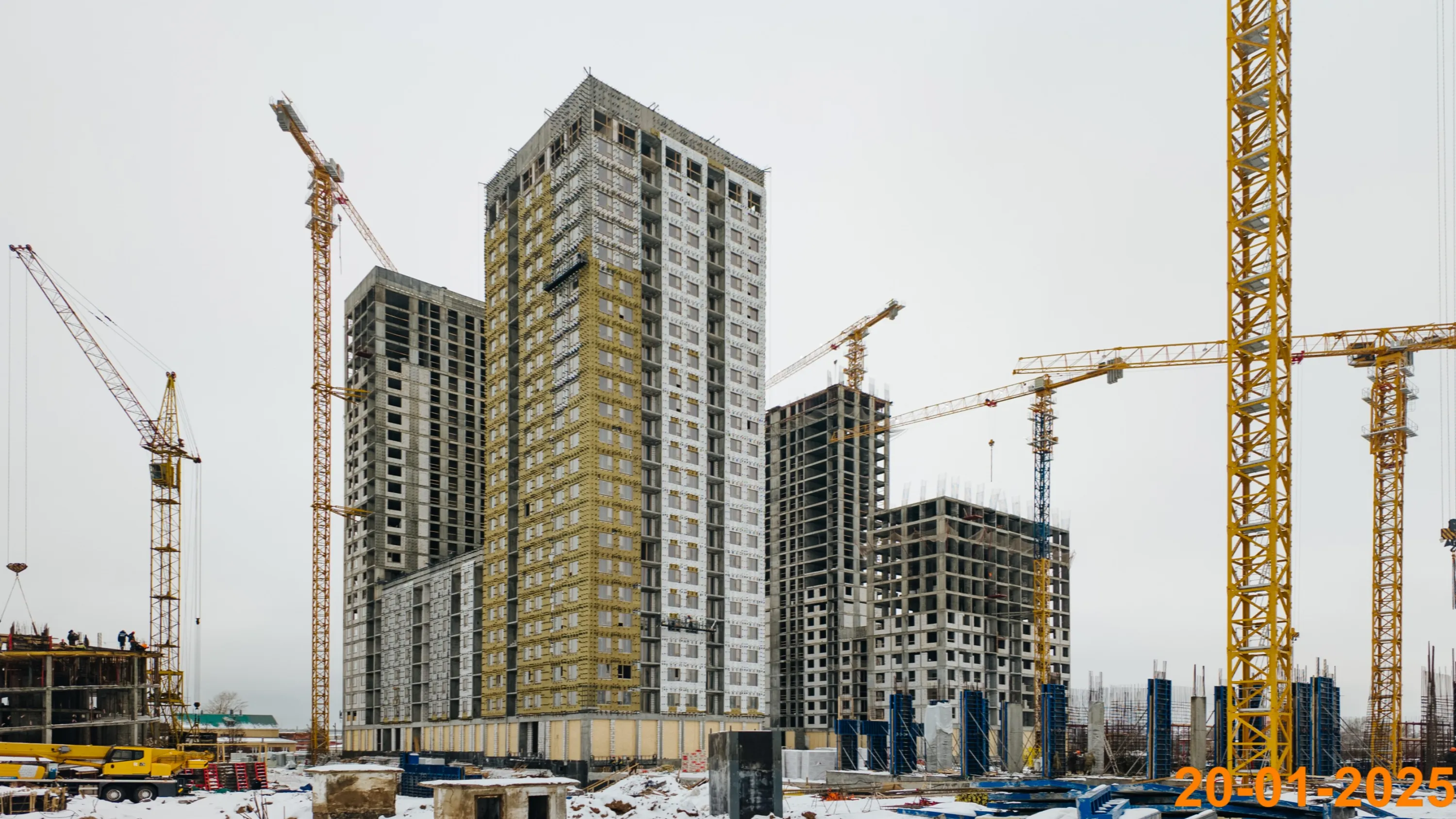 ЖК Сиберово ход строительства