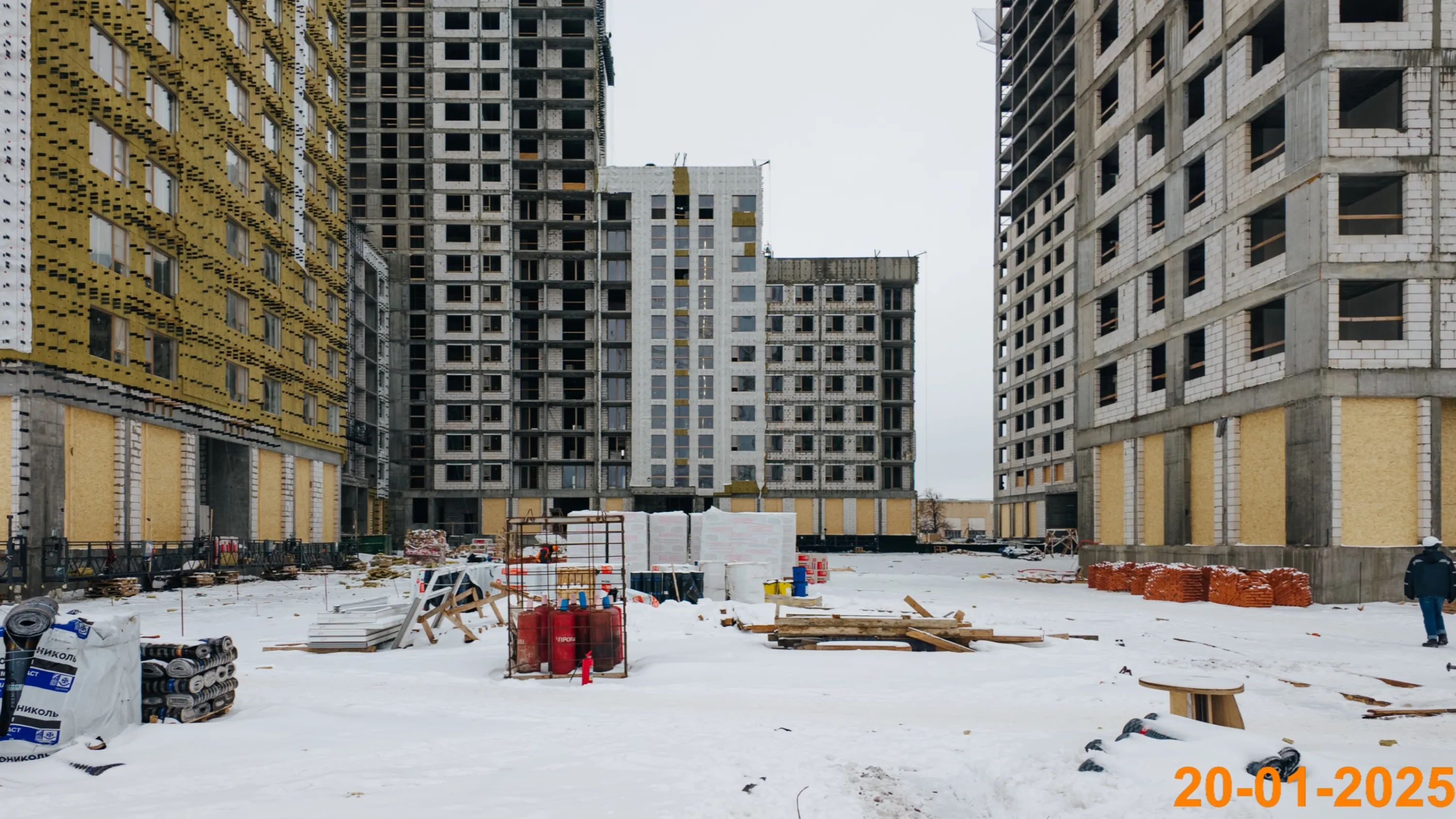 ЖК Сиберово ход строительства