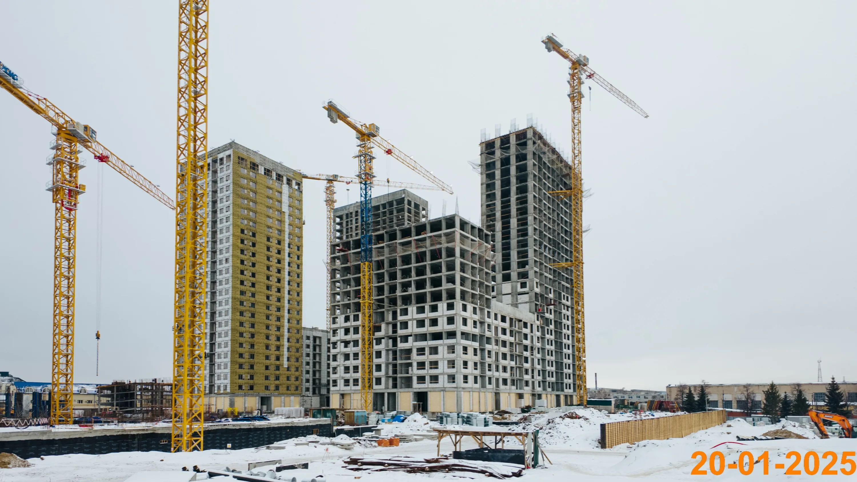 ЖК Сиберово ход строительства