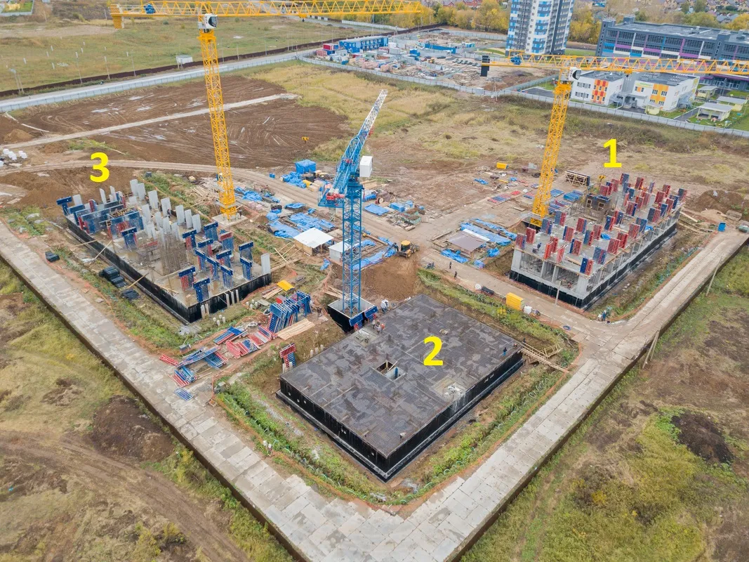 ЖК Нокса парк ход строительства