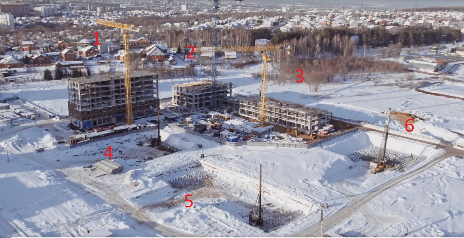 ЖК Нокса парк ход строительства