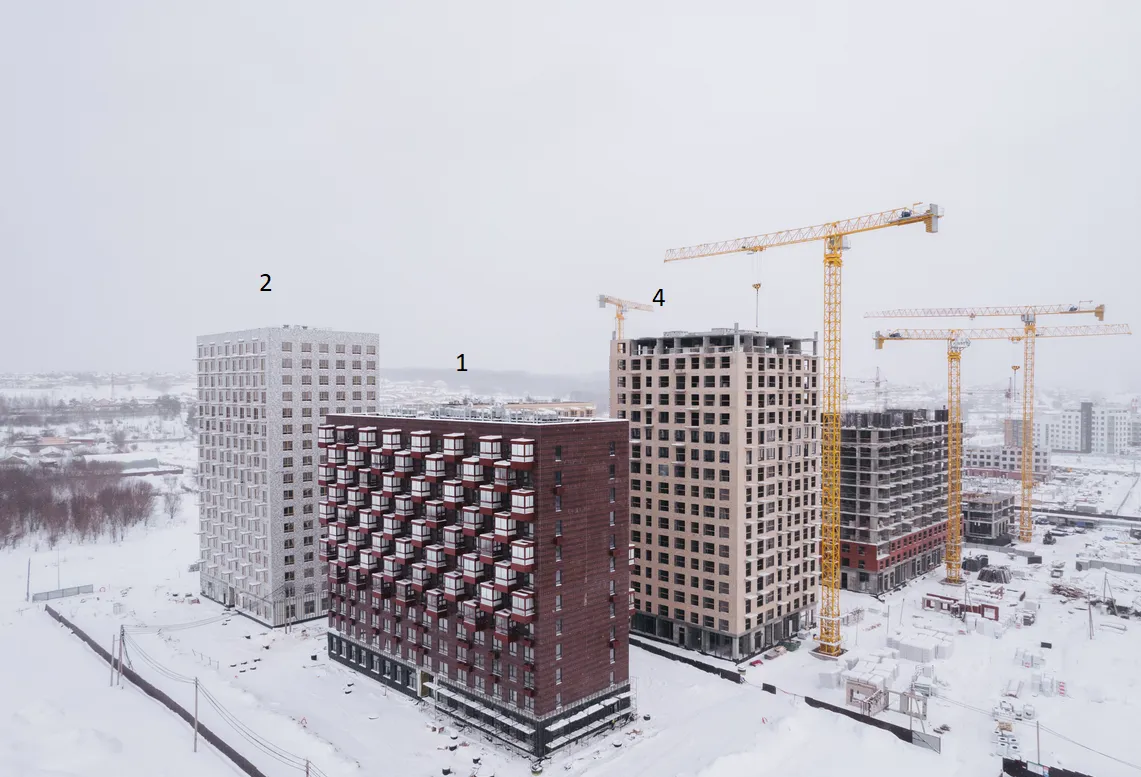 ЖК Нокса парк ход строительства