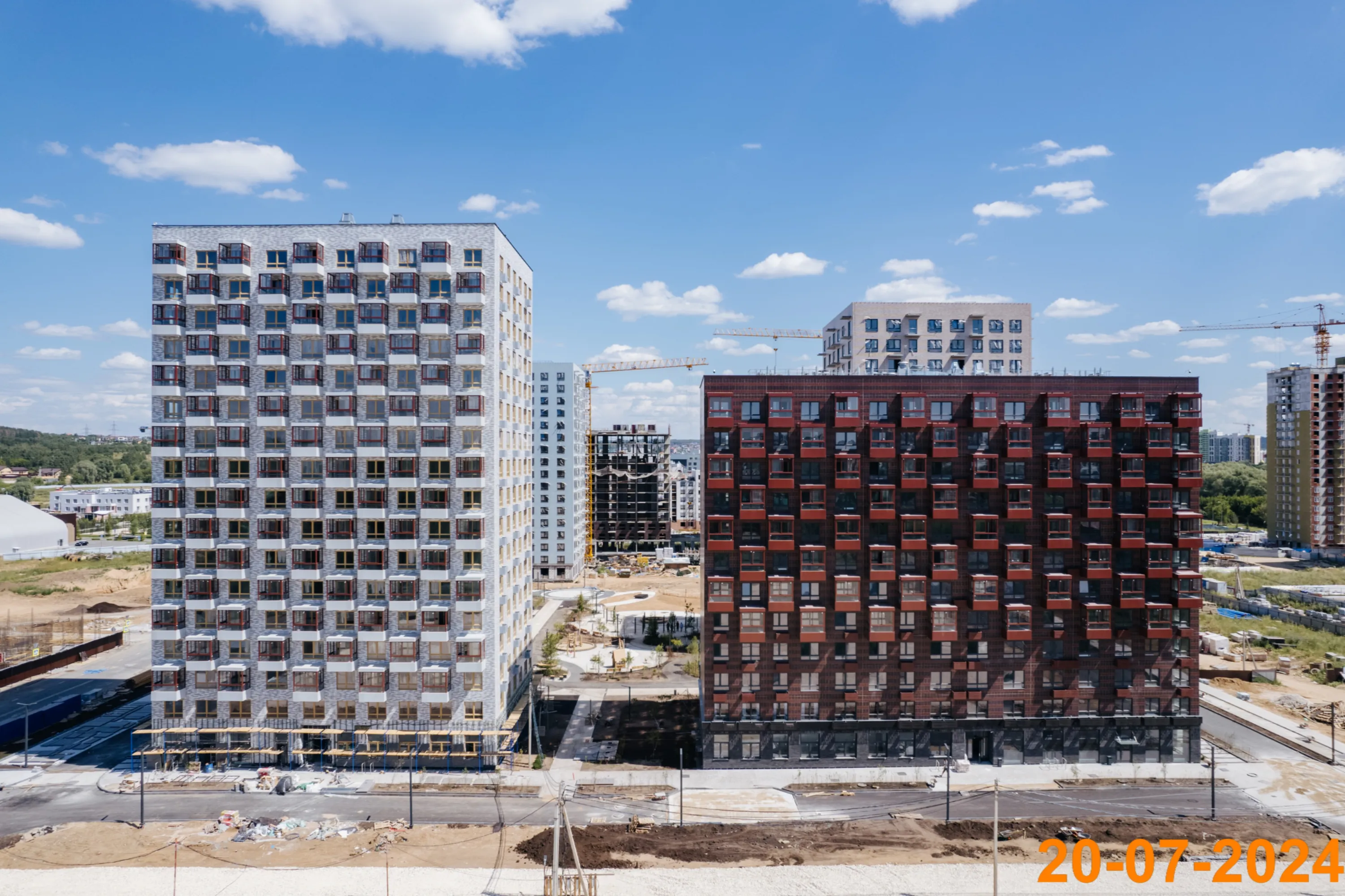 ЖК Нокса парк ход строительства