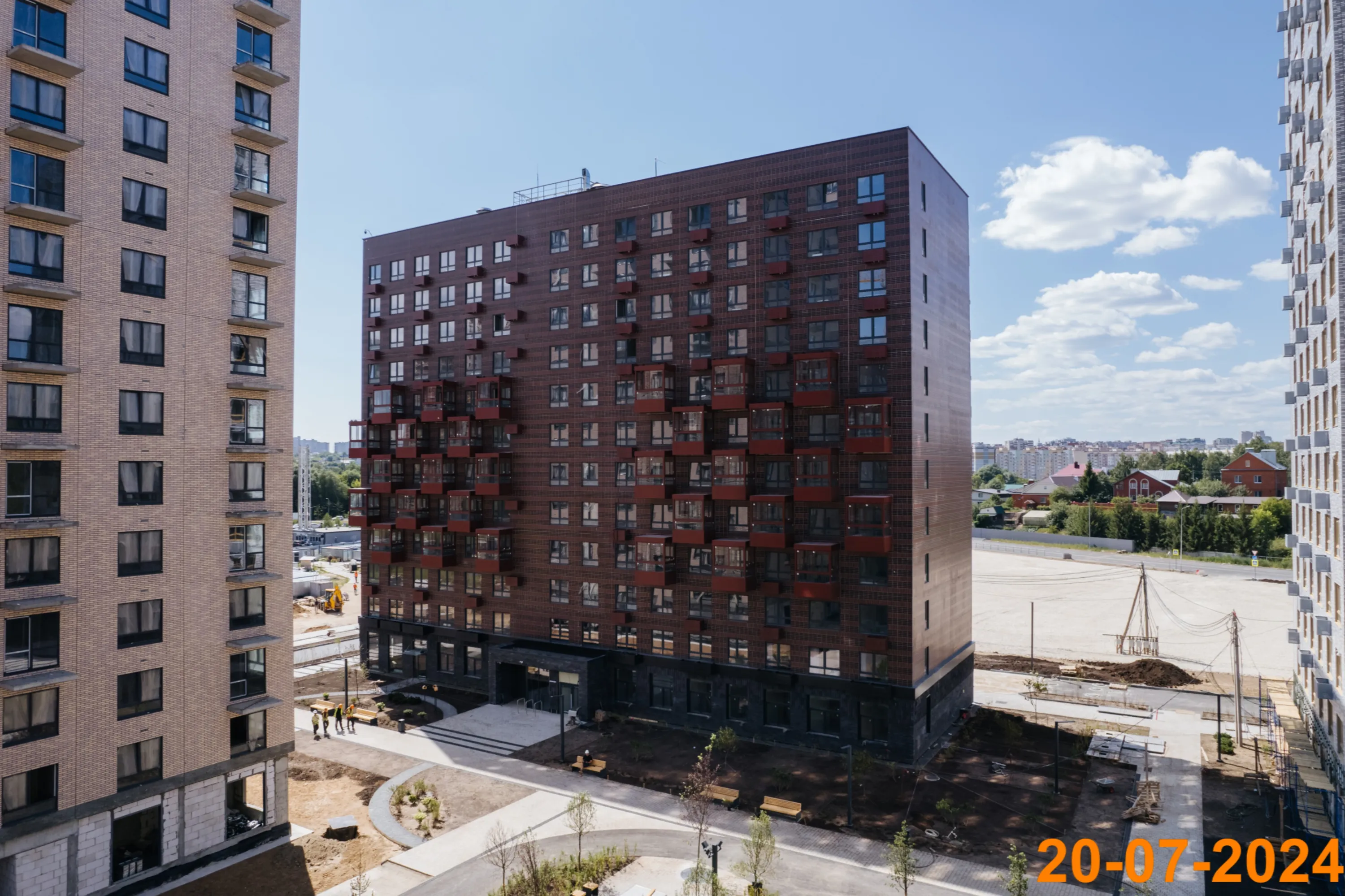 ЖК Нокса парк ход строительства