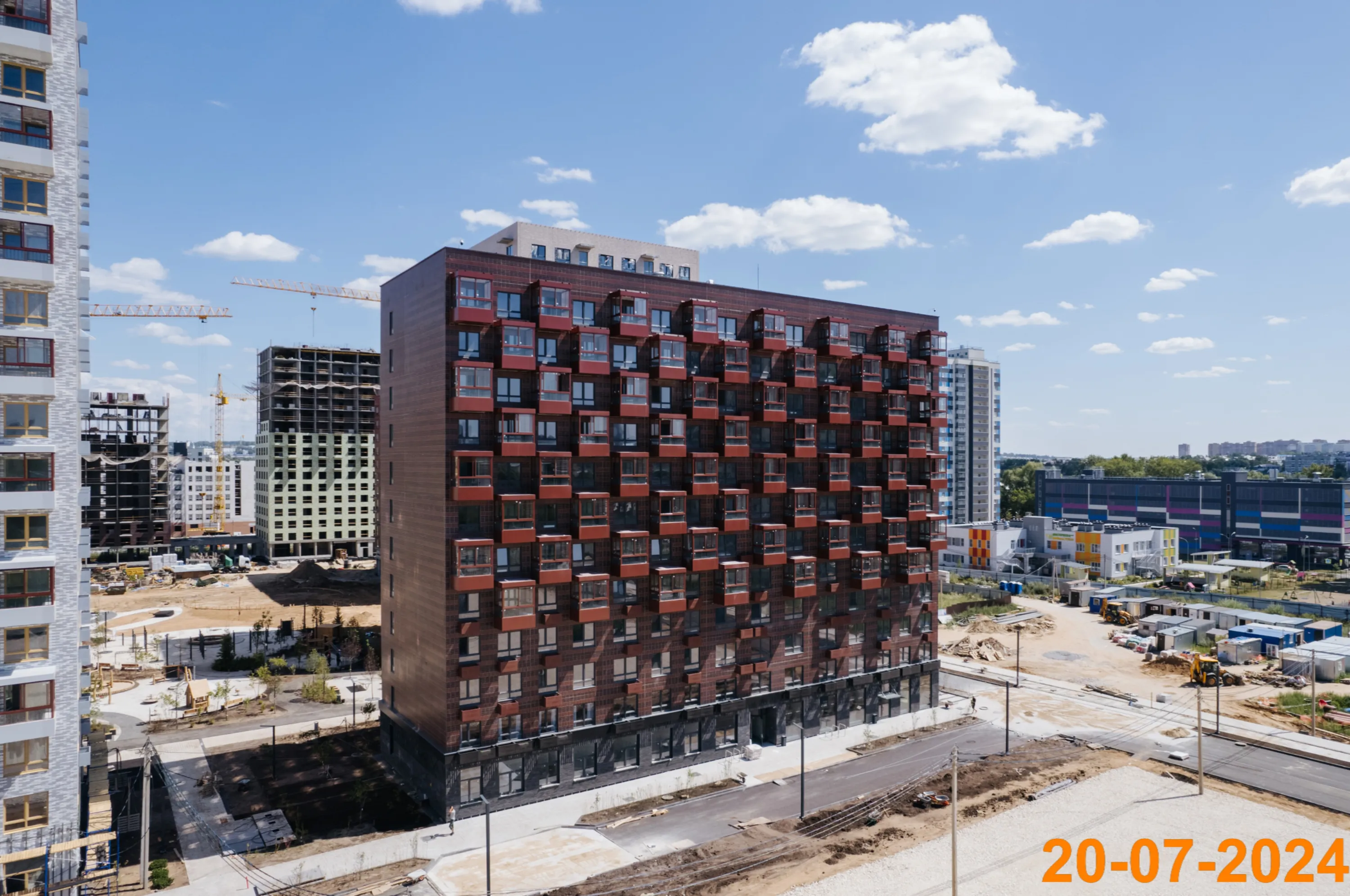 ЖК Нокса парк ход строительства