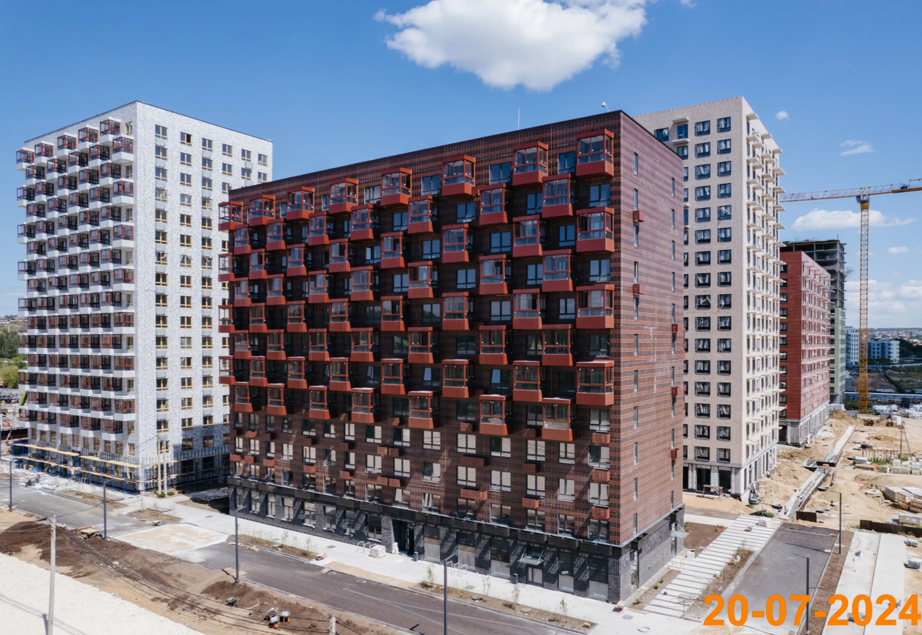 ЖК Нокса парк ход строительства