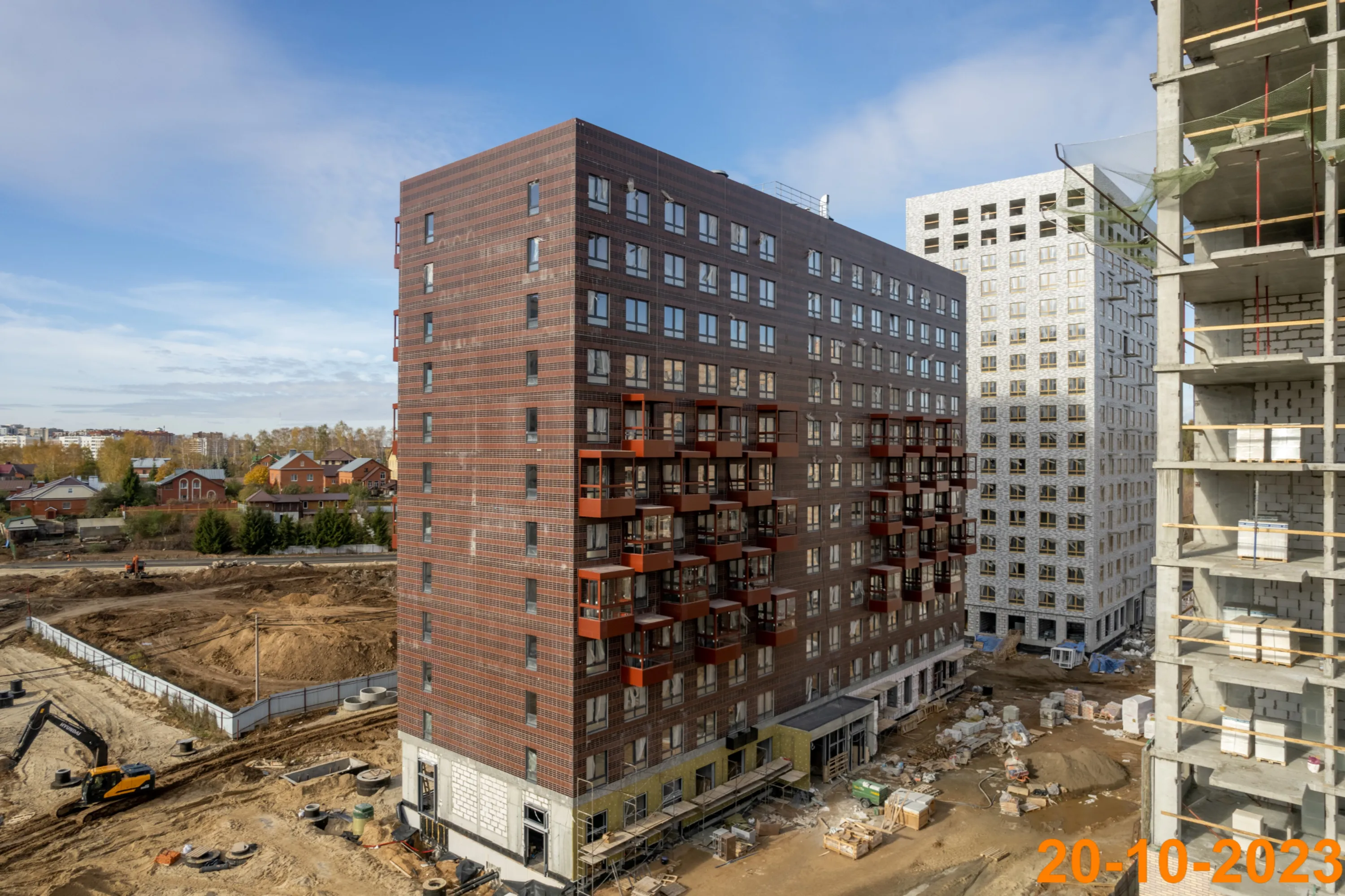 ЖК Нокса парк ход строительства