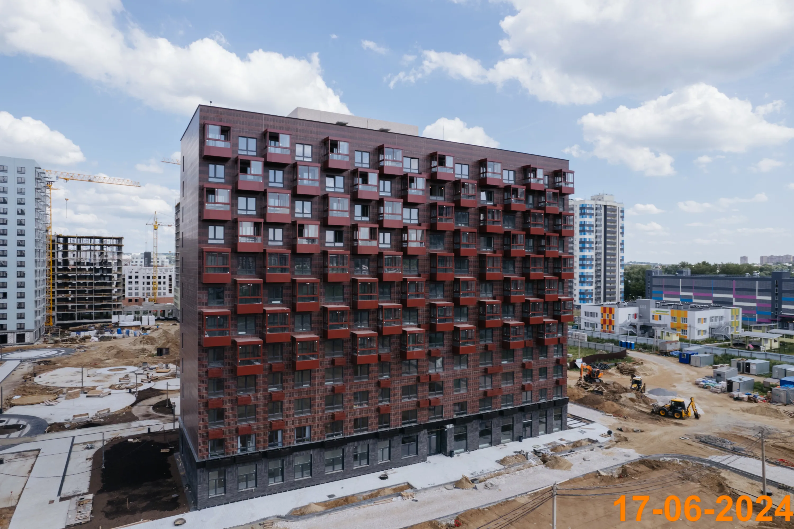 ЖК Нокса парк ход строительства