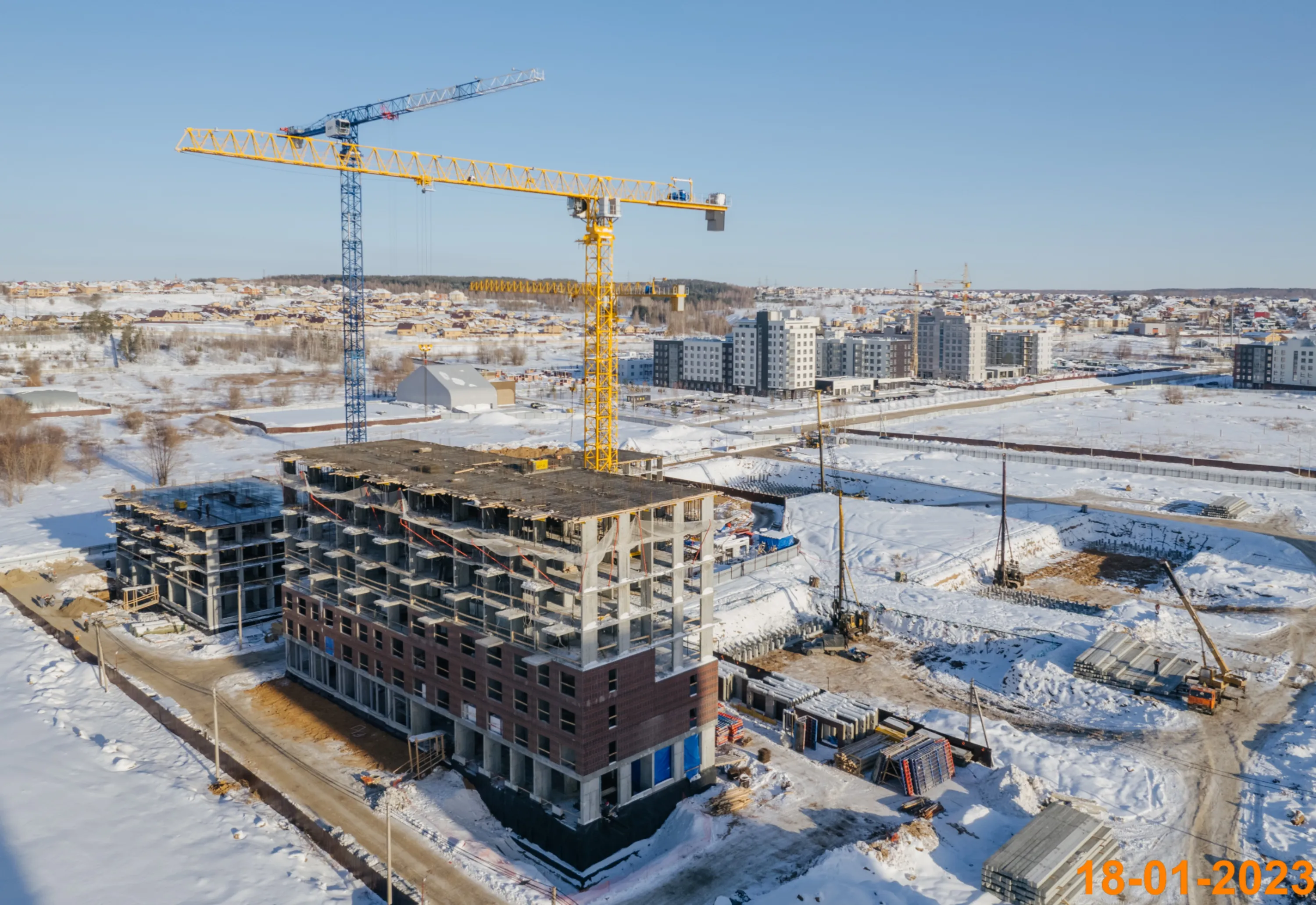 ЖК Нокса парк ход строительства