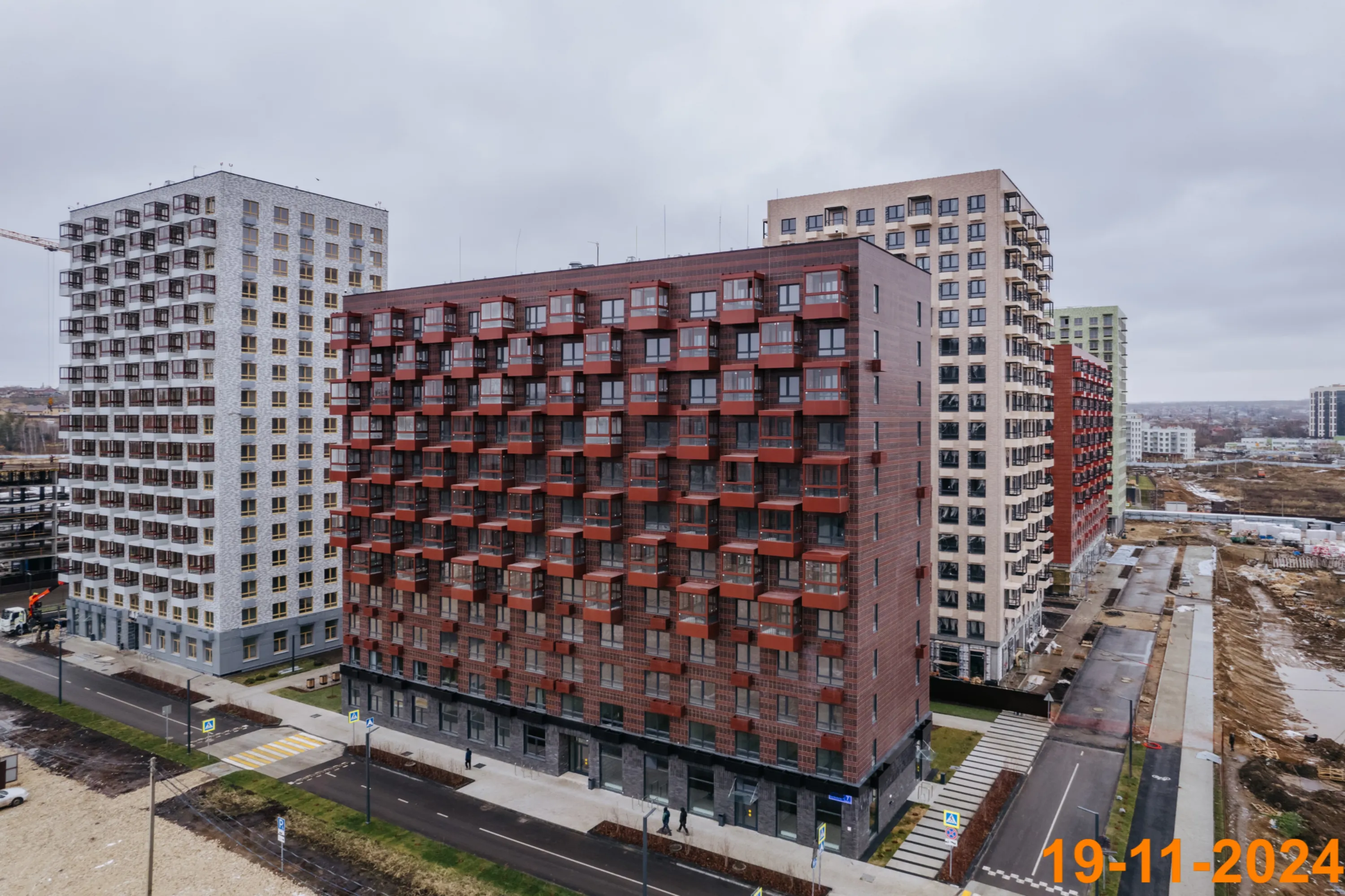 ЖК Нокса парк ход строительства