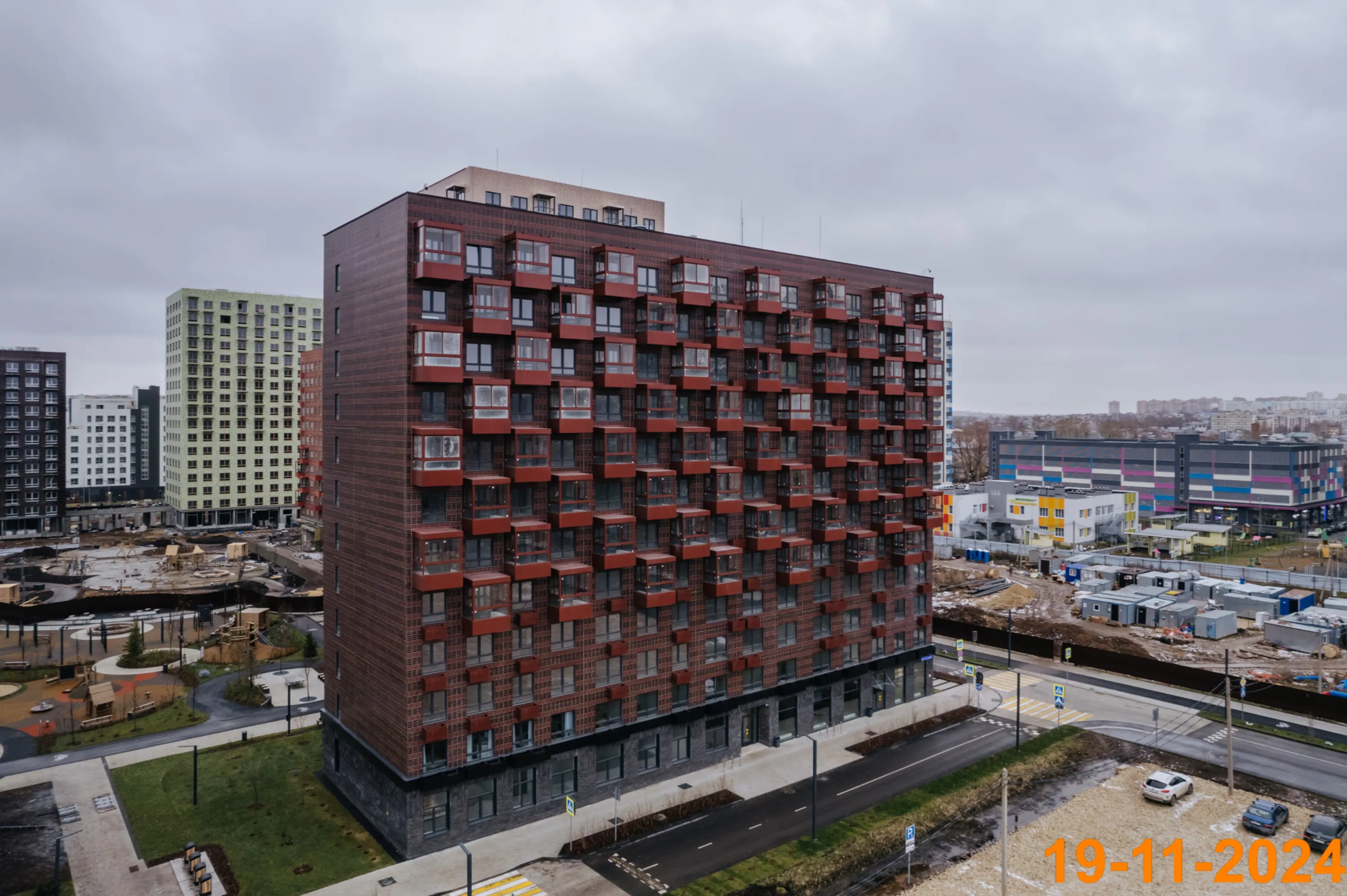 ЖК Нокса парк ход строительства