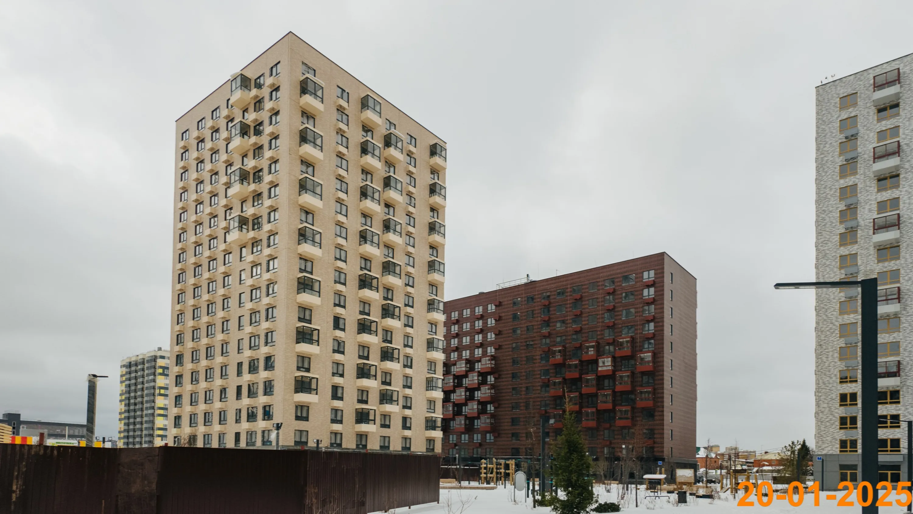 ЖК Нокса парк ход строительства