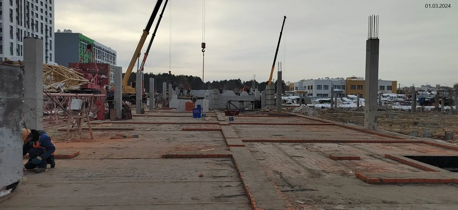 ЖК Весна-2 ход строительства