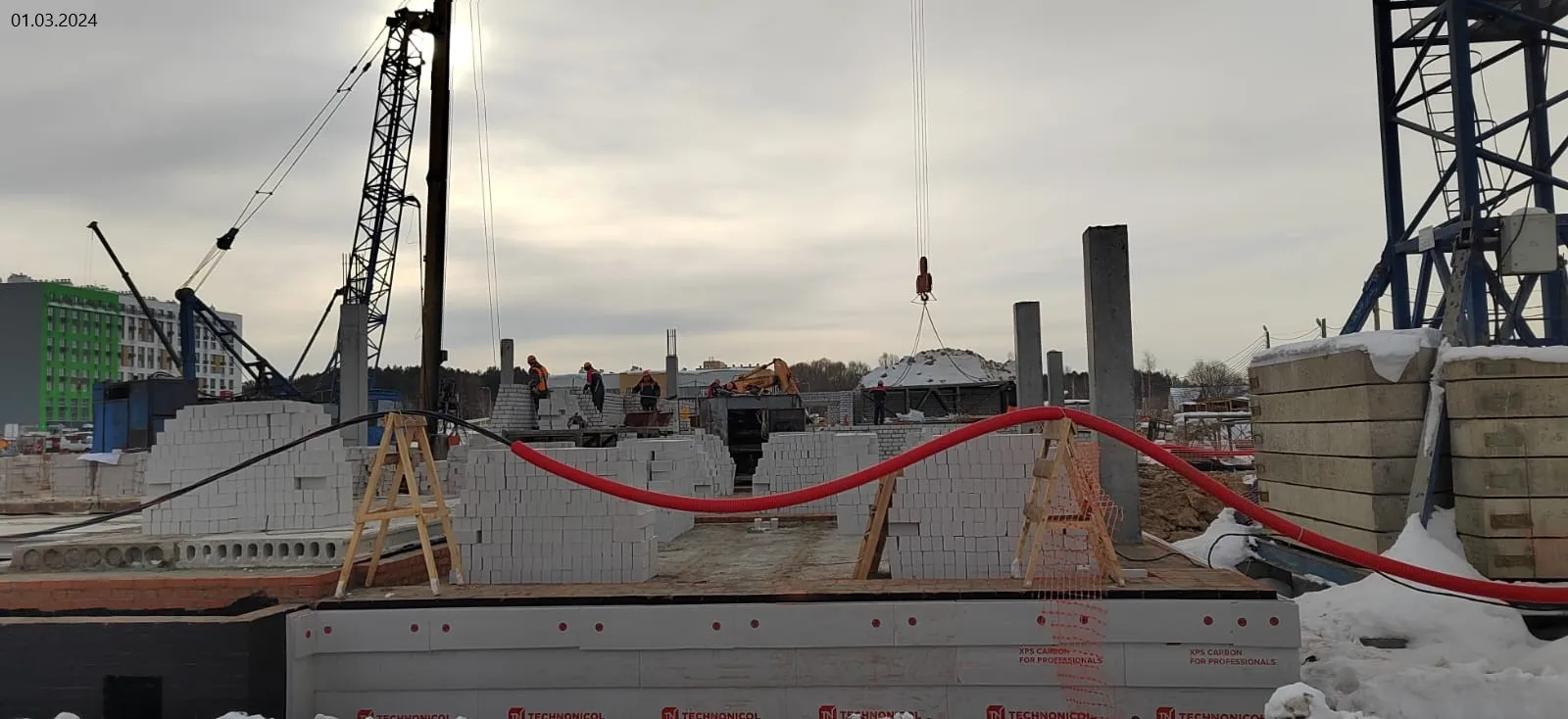 ЖК Весна-2 ход строительства