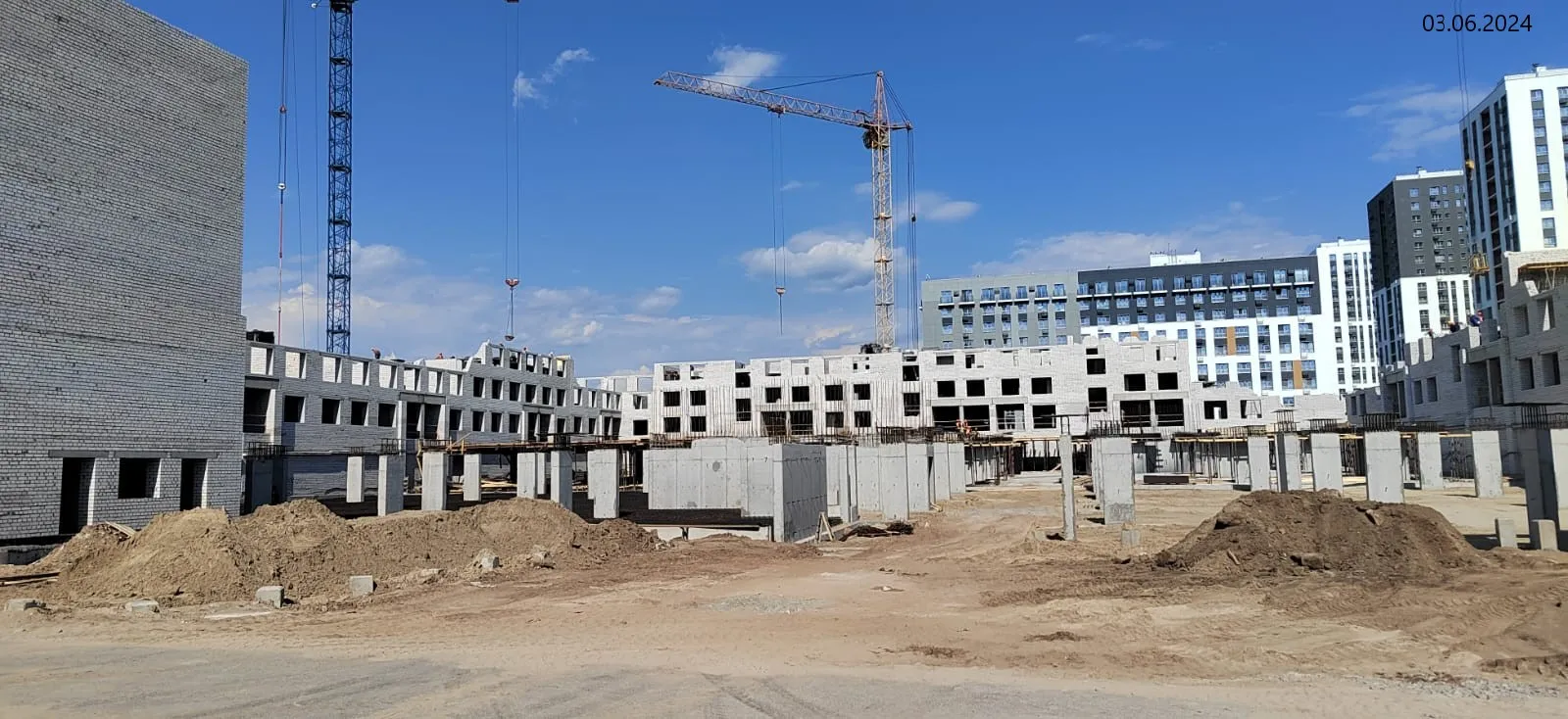 ЖК Весна-2 ход строительства