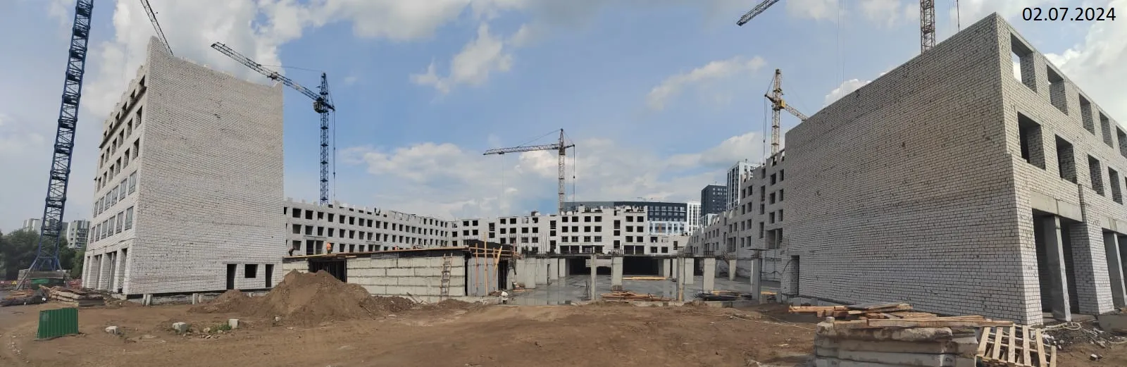 ЖК Весна-2 ход строительства