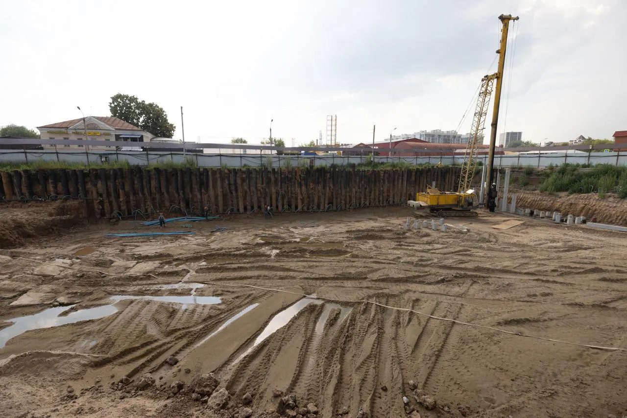 ЖК Крыловка парк ход строительства