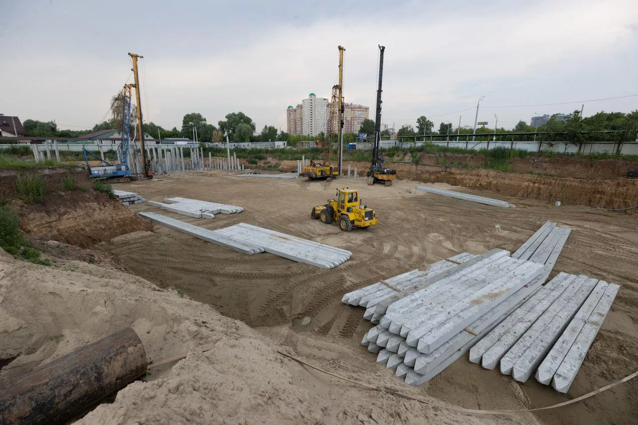 ЖК Крыловка парк ход строительства