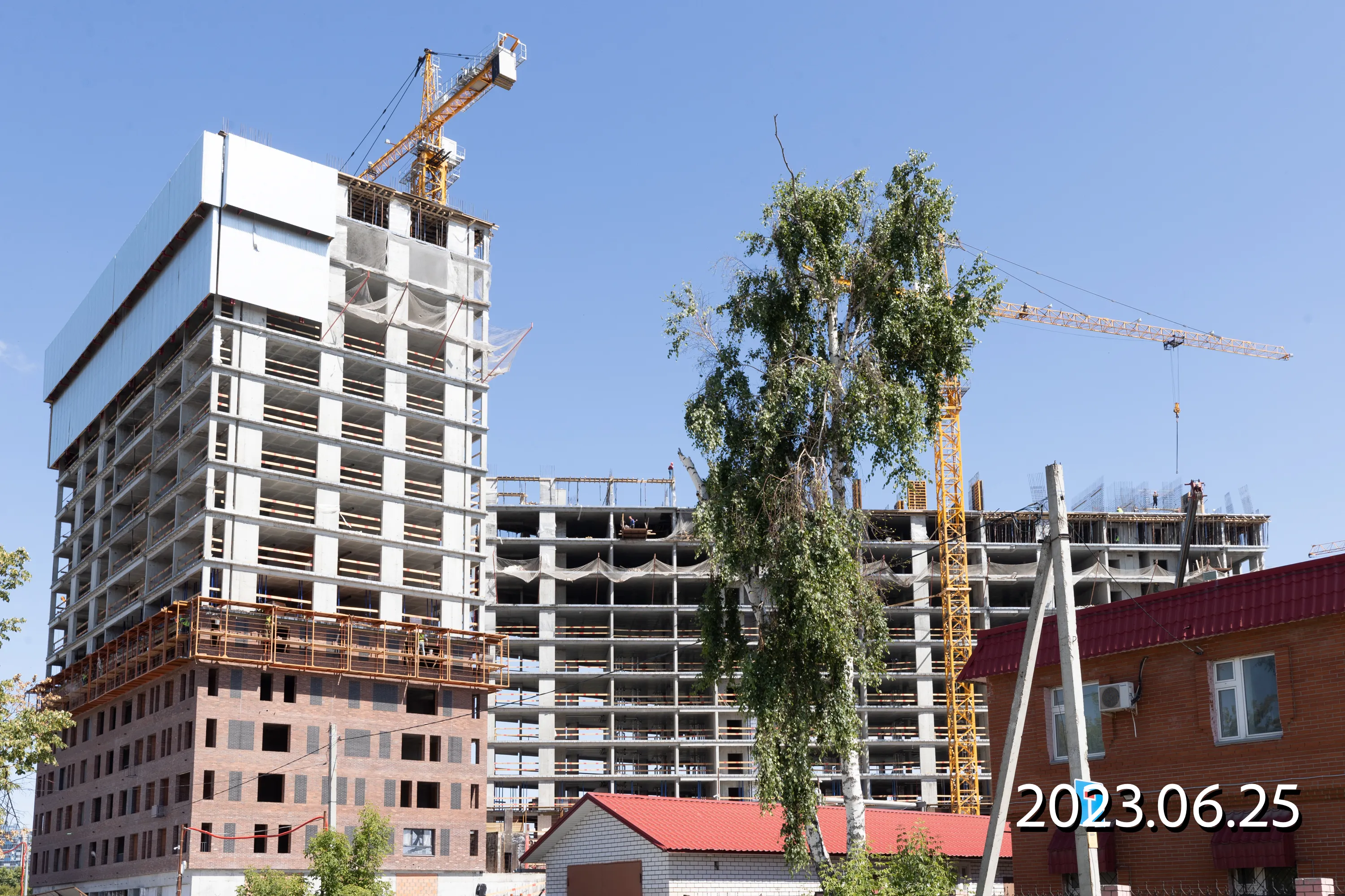 ЖК Крыловка парк ход строительства