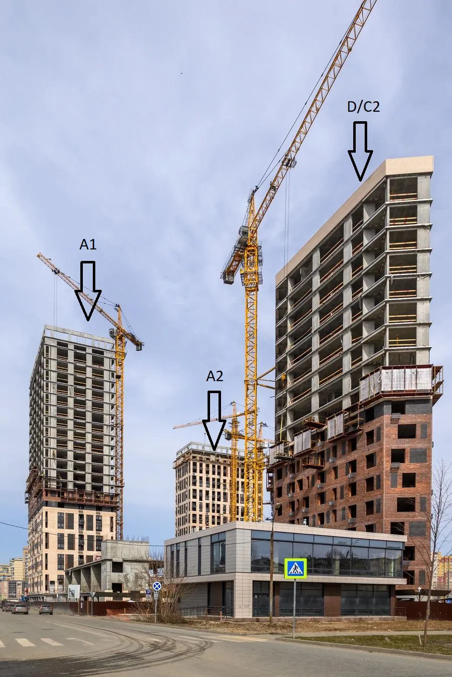 ЖК Крыловка парк ход строительства