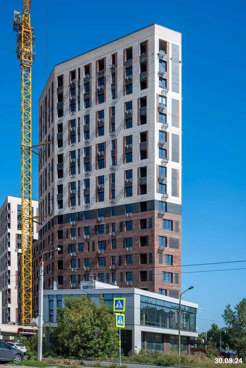 ЖК Крыловка парк ход строительства