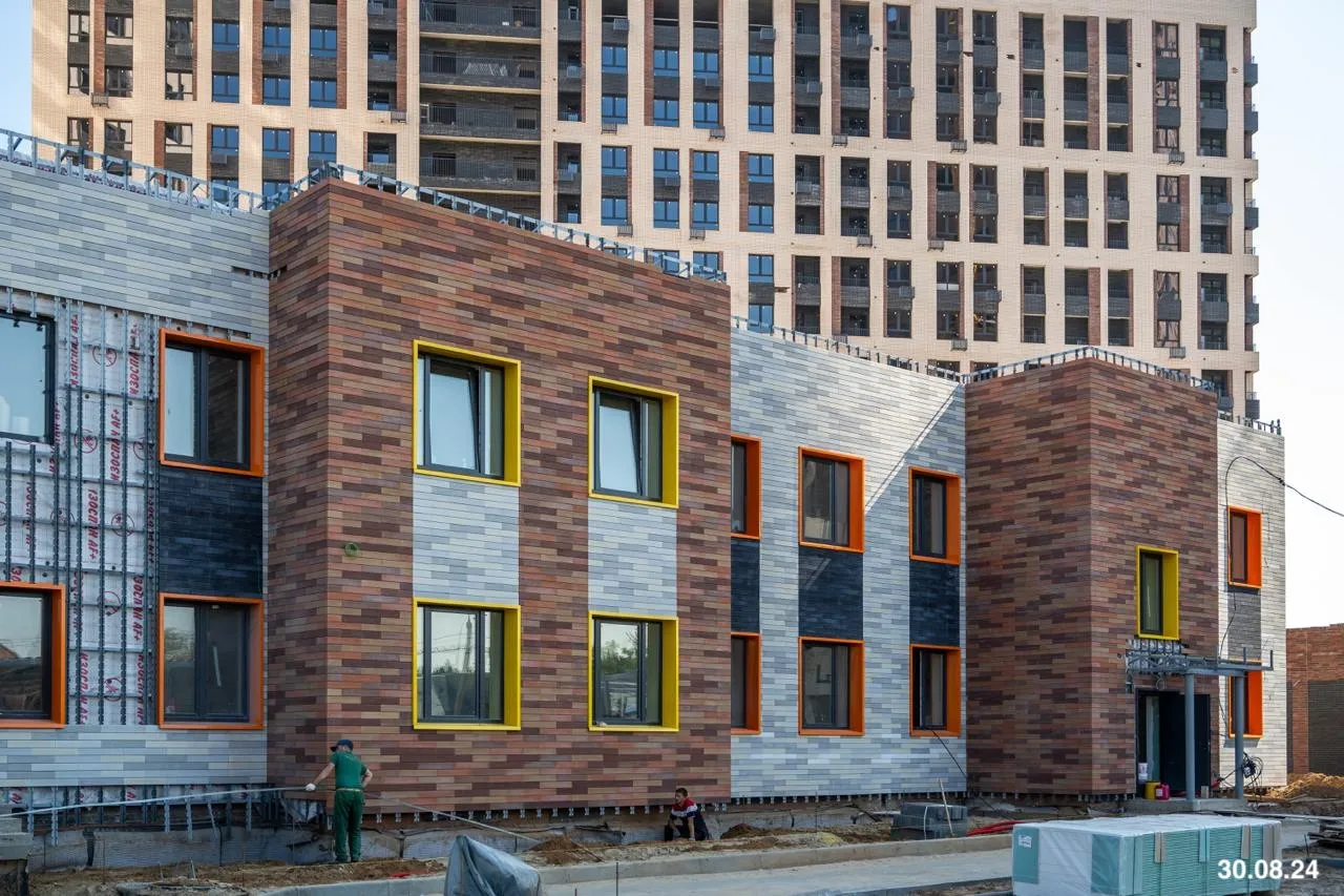 ЖК Крыловка парк ход строительства