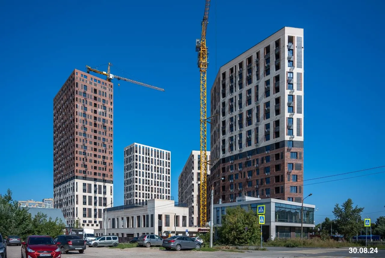 ЖК Крыловка парк ход строительства