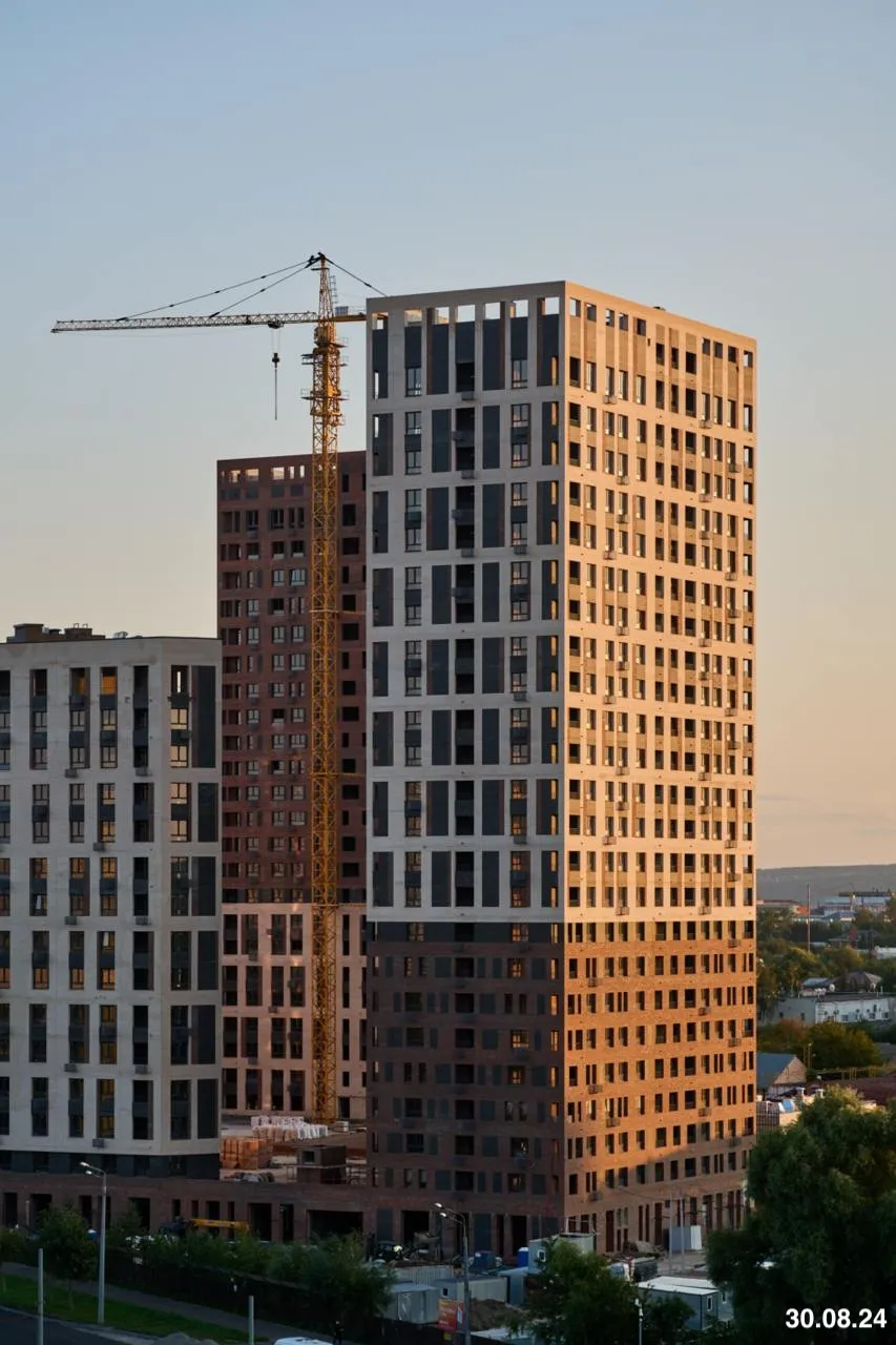 ЖК Крыловка парк ход строительства