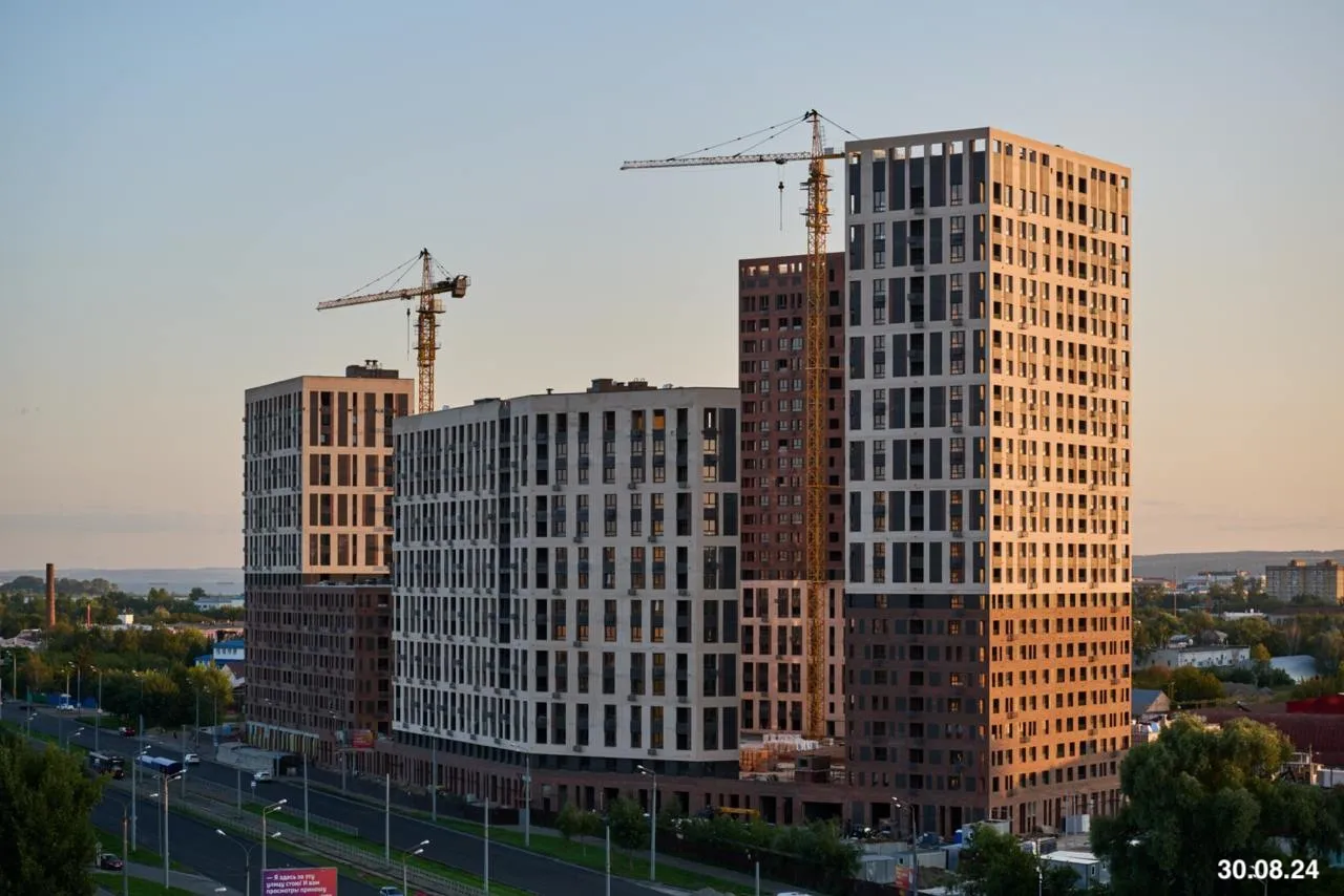 ЖК Крыловка парк ход строительства