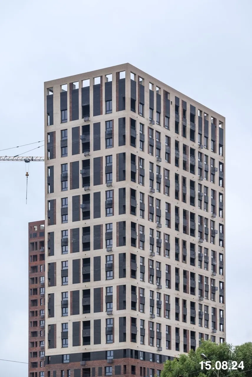 ЖК Крыловка парк ход строительства