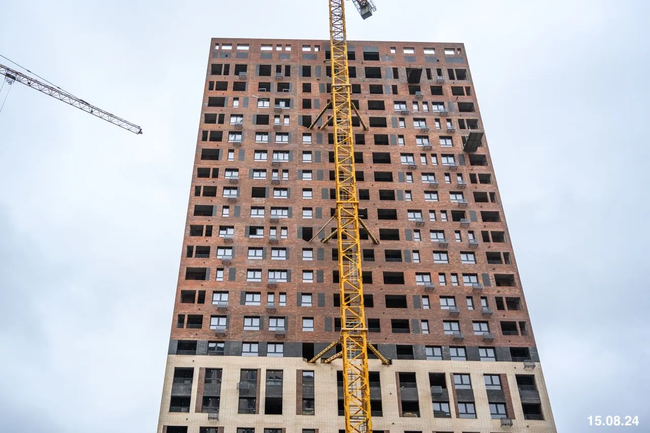 ЖК Крыловка парк ход строительства