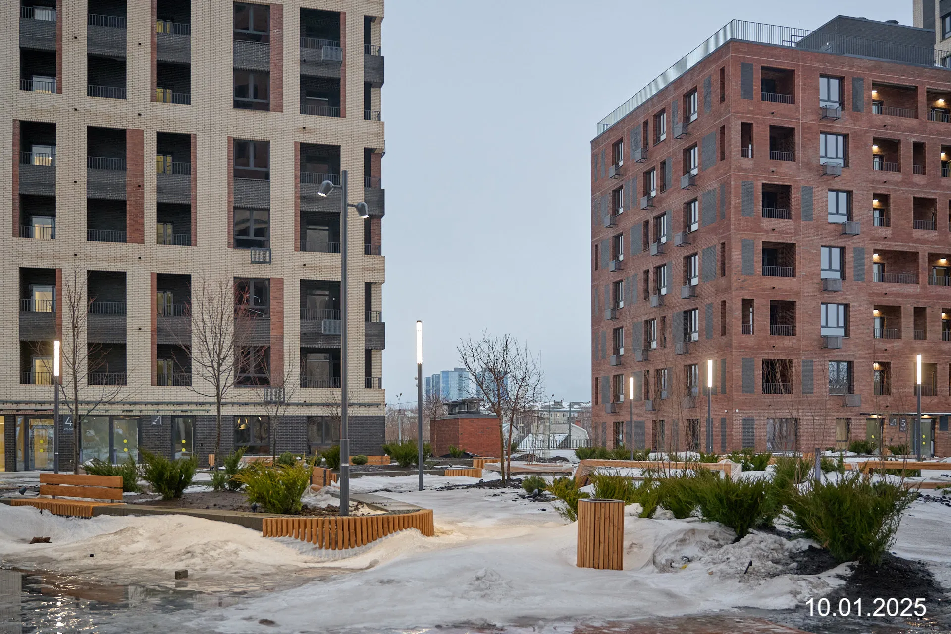 ЖК Крыловка парк ход строительства