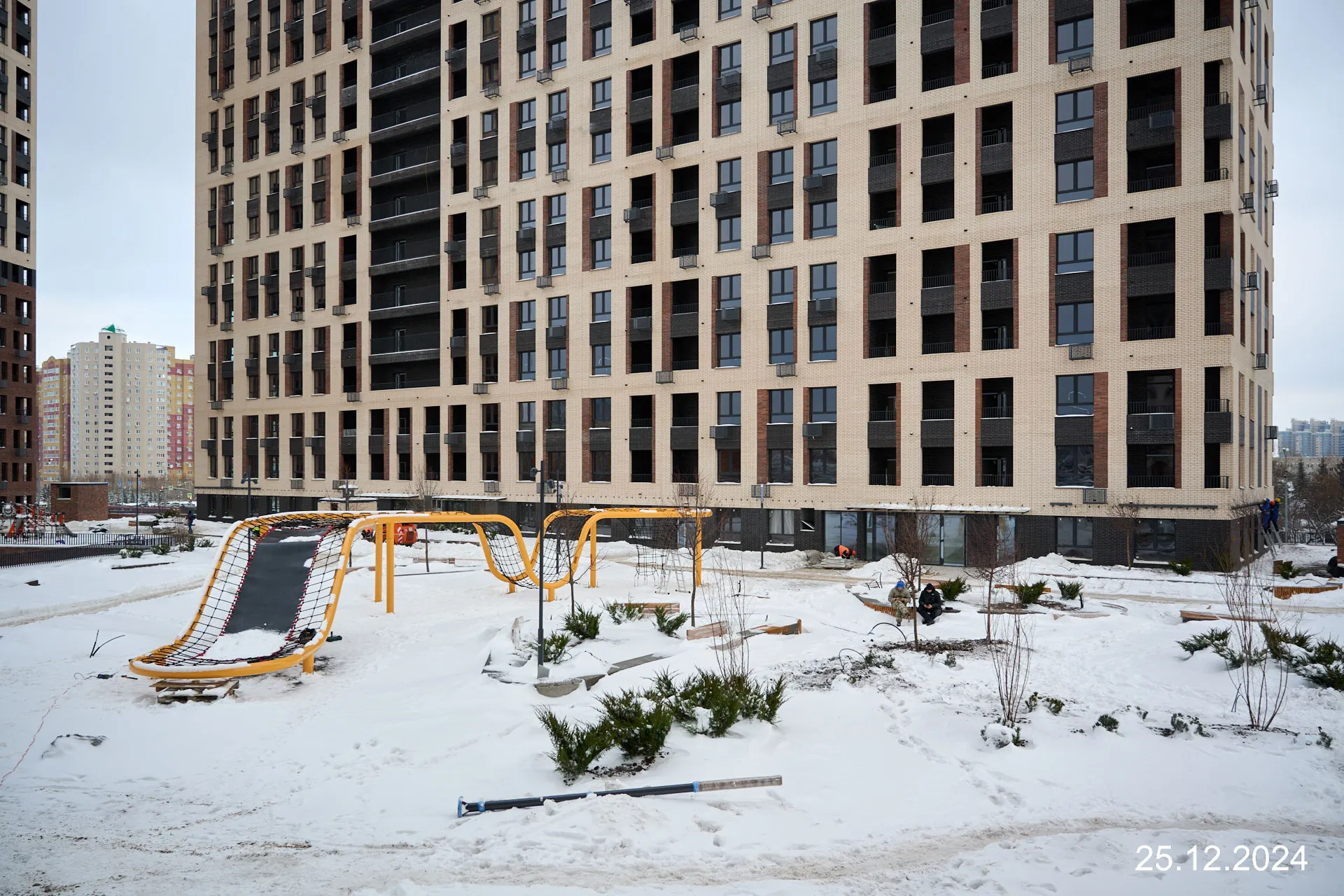 ЖК Крыловка парк ход строительства