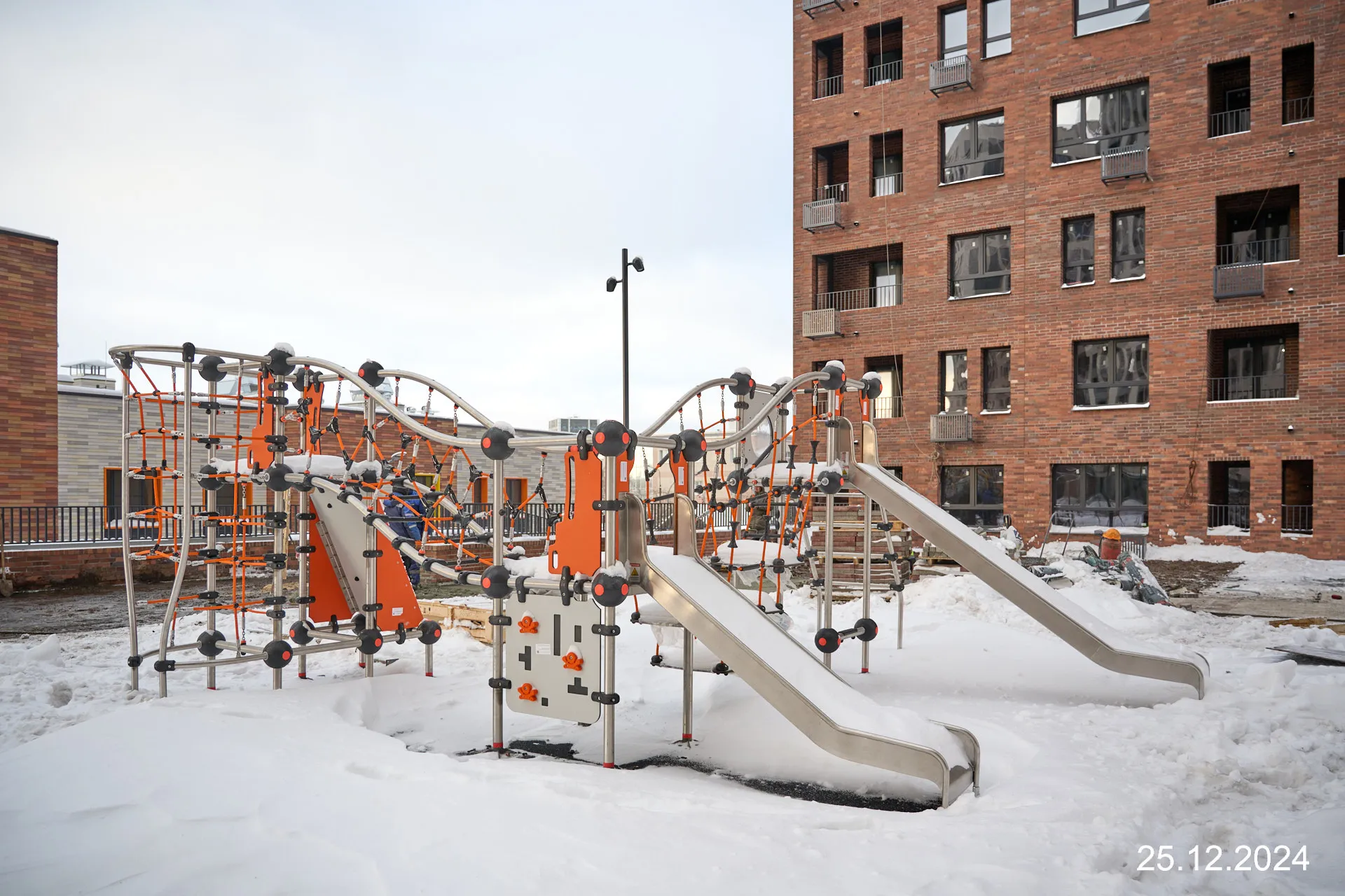 ЖК Крыловка парк ход строительства